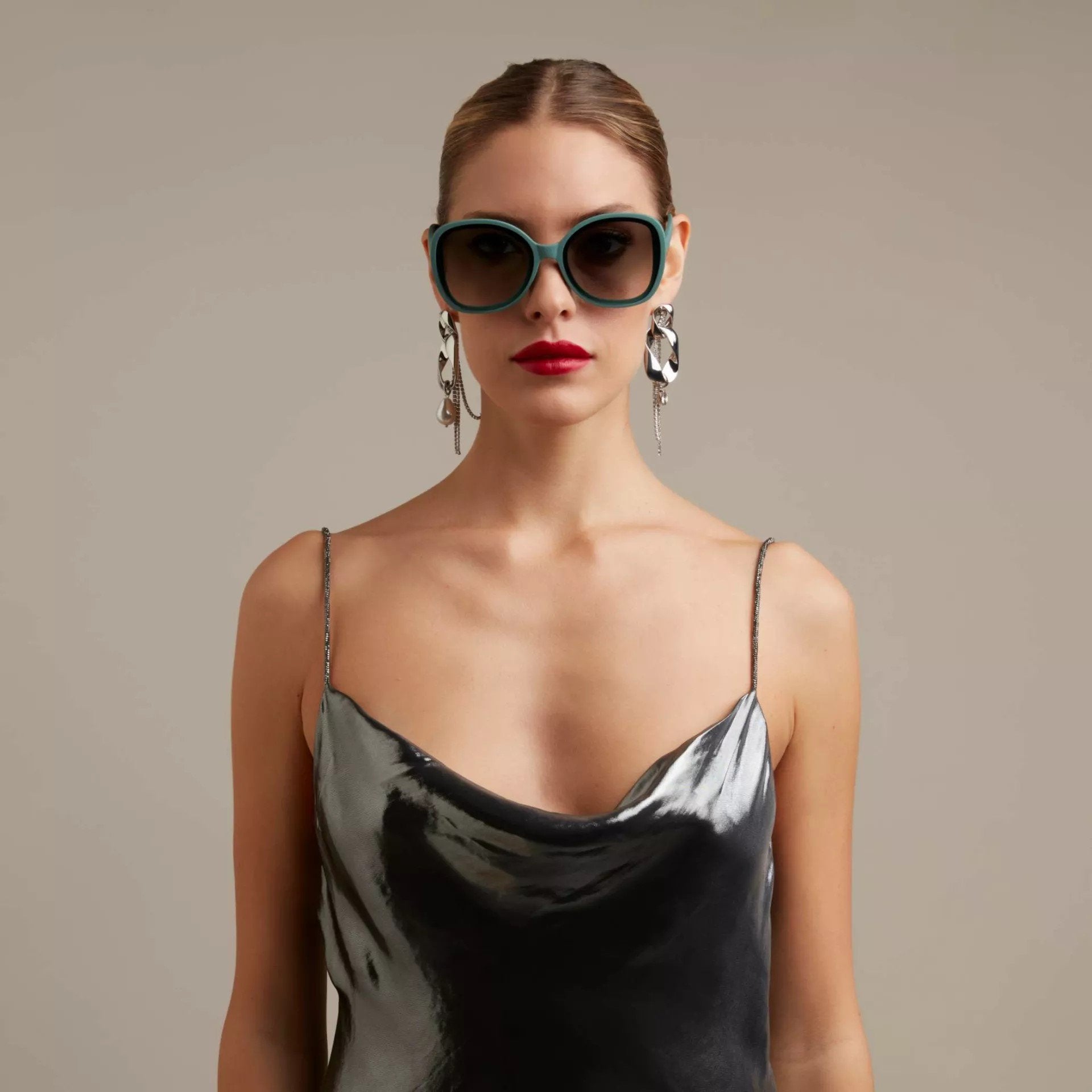 Okkia-Okkia Anna Butterfly Güneş Gözlüğü Yeşil-Güneş Gözlüğü-2-Milagron.com