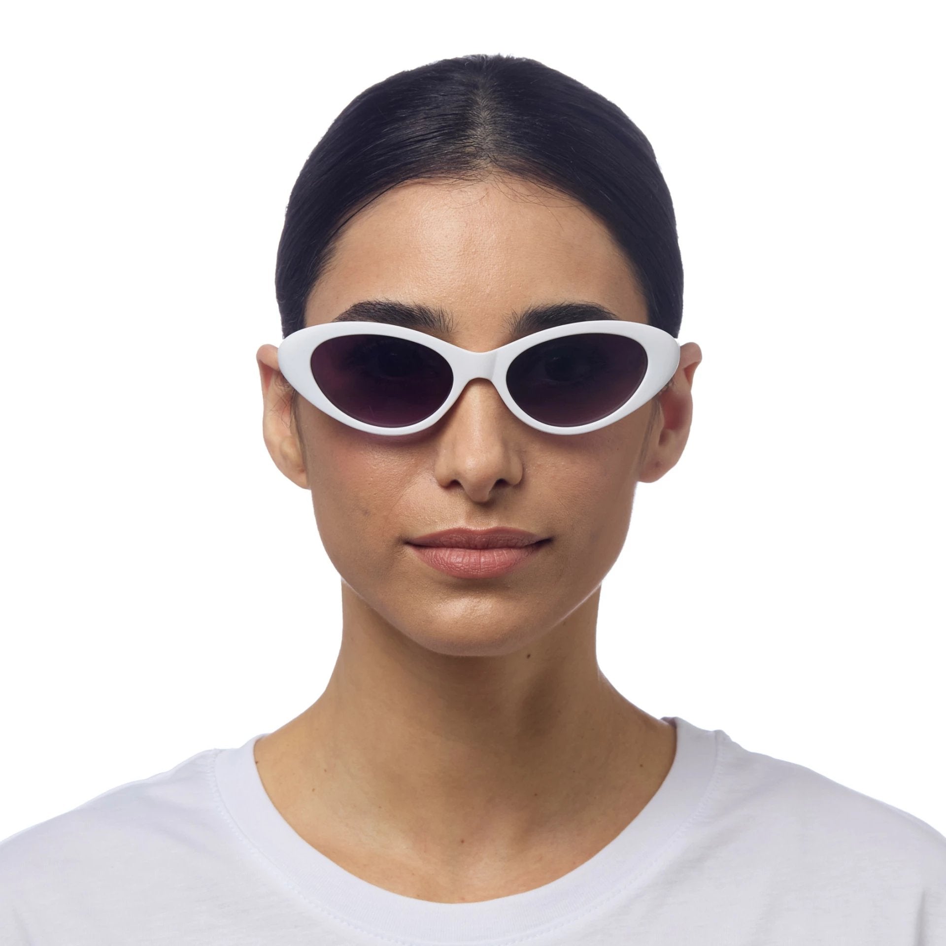 Okkia-Okkia Lina Small Cat Güneş Gözlüğü Beyaz-Güneş Gözlüğü-3-Milagron.com