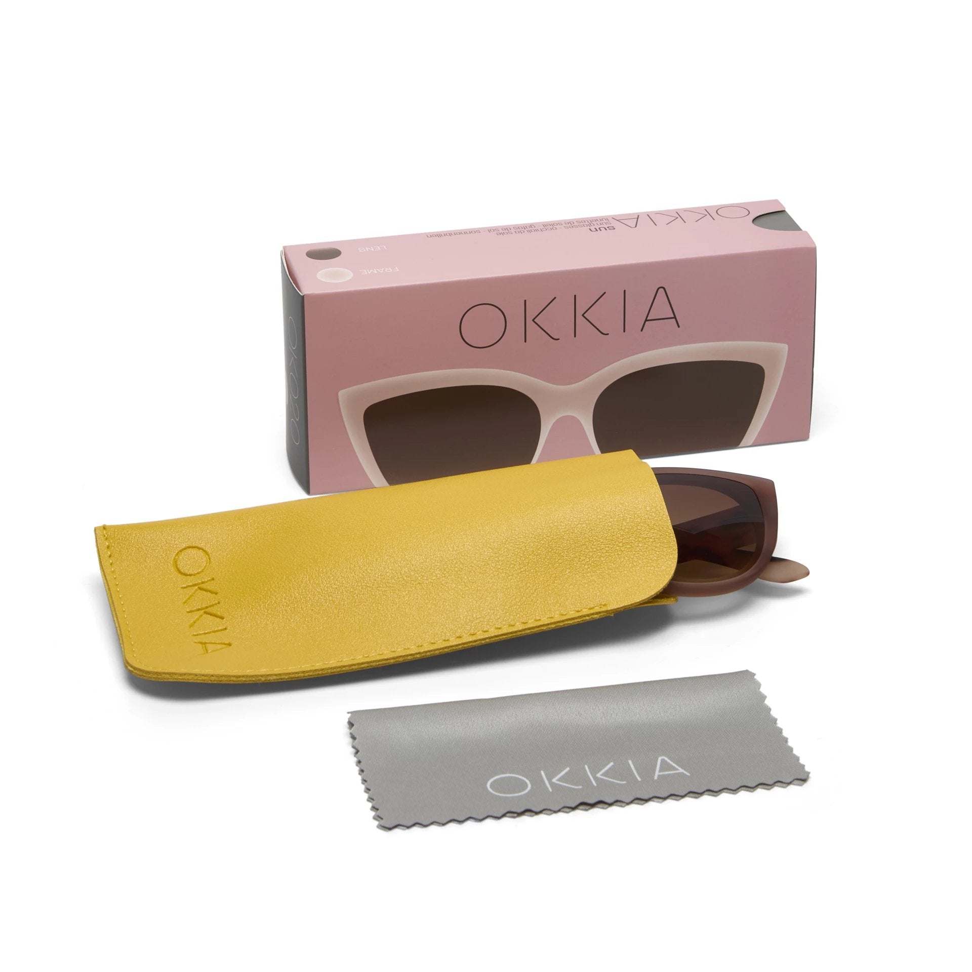 Okkia-Okkia Silvia Güneş Gözlüğü Pembe Havana Kahverengi-Güneş Gözlüğü-7-Milagron.com