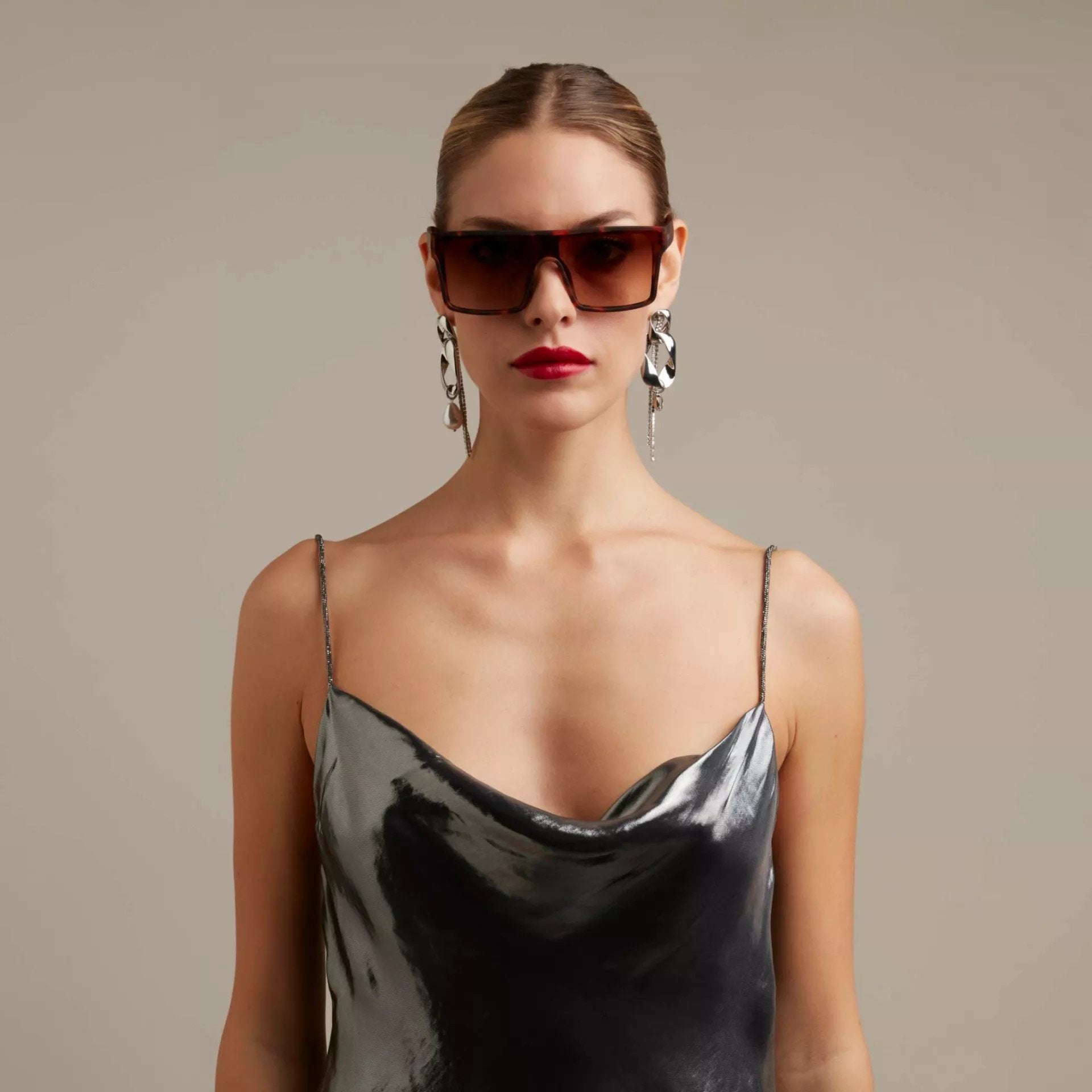 Okkia-Okkia Tokyo Unisex Güneş Gözlüğü Klasik Havana-Güneş Gözlüğü-2-Milagron.com