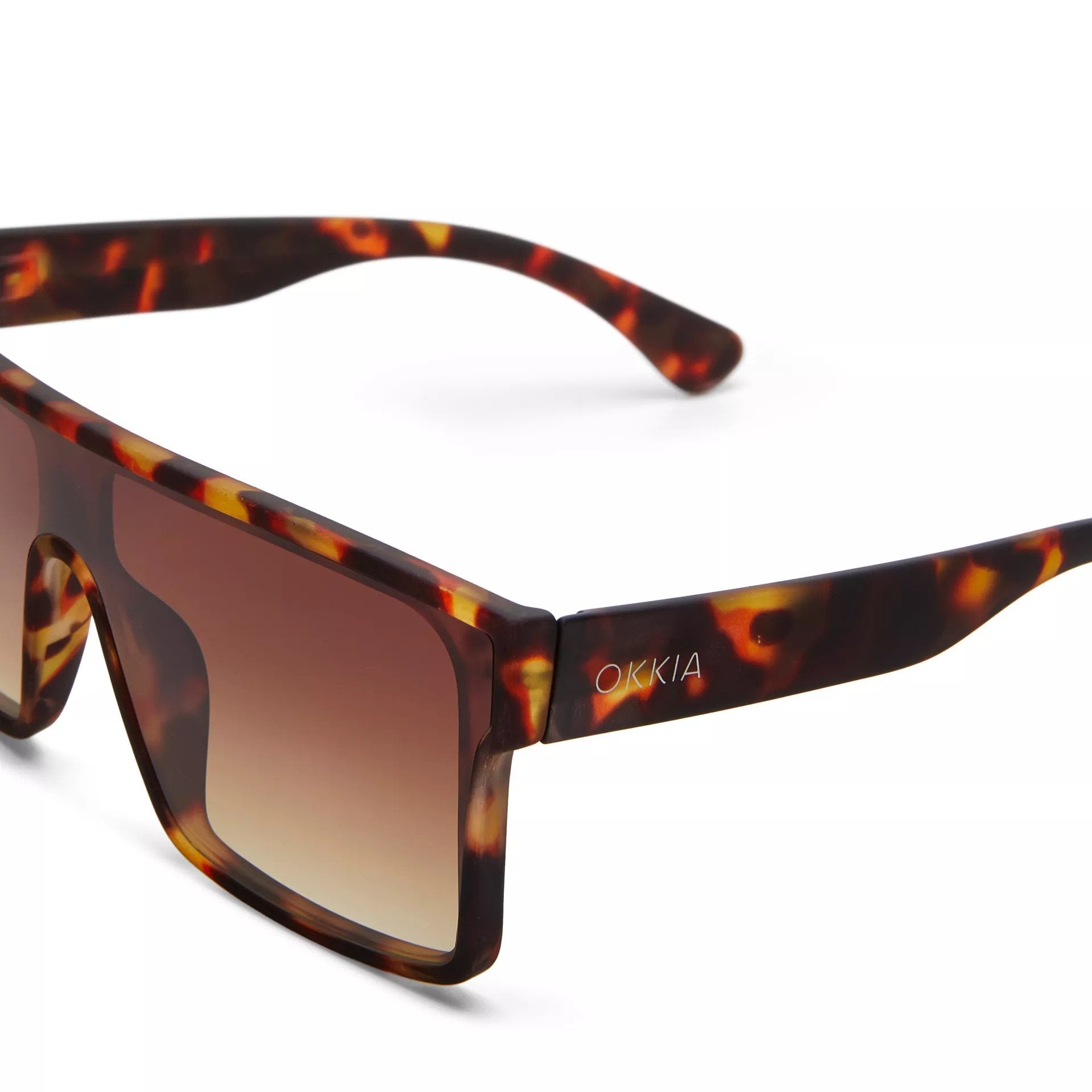 Okkia-Okkia Tokyo Unisex Güneş Gözlüğü Klasik Havana-Güneş Gözlüğü-5-Milagron.com