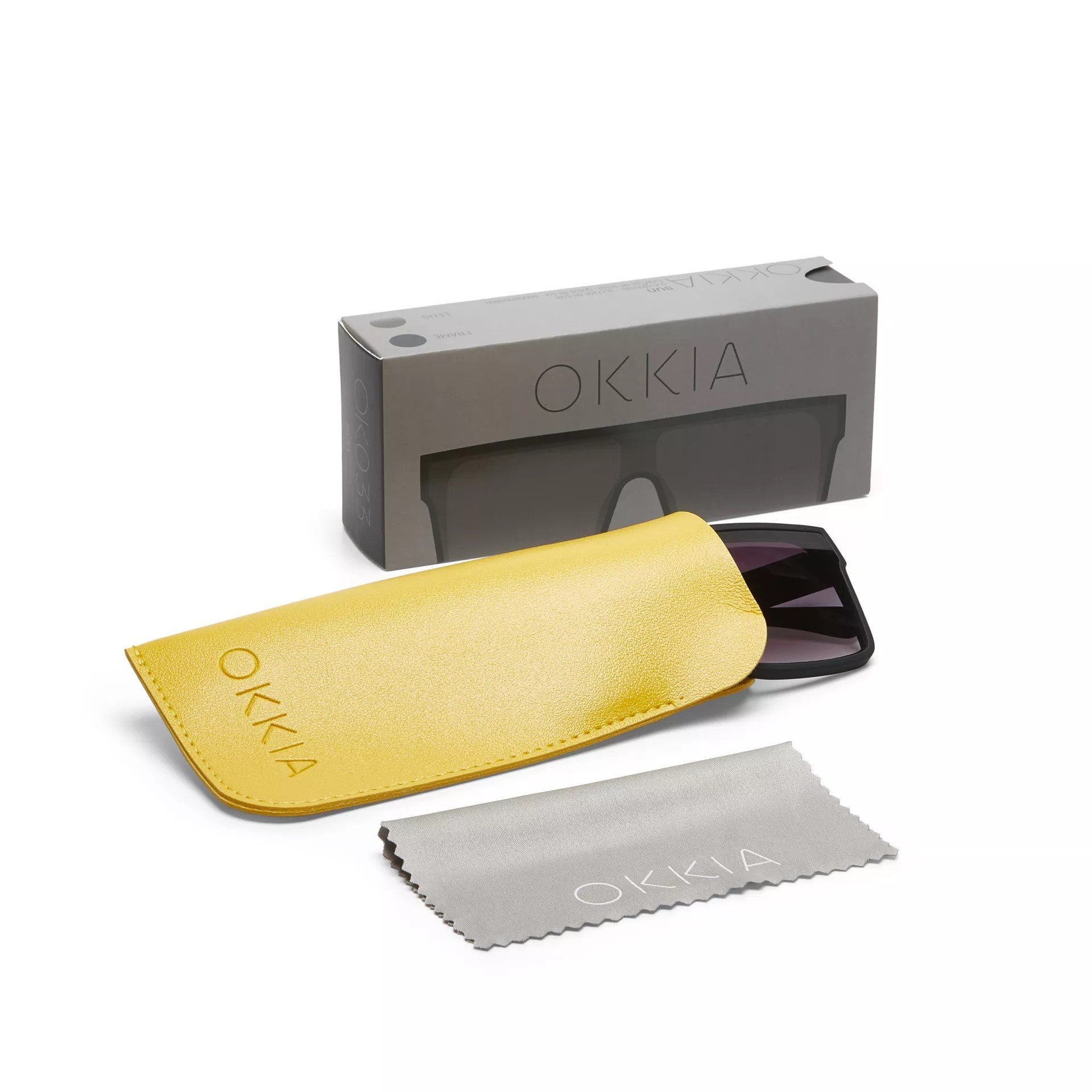 Okkia-Okkia Tokyo Unisex Güneş Gözlüğü Siyah-Güneş Gözlüğü-2-Milagron.com