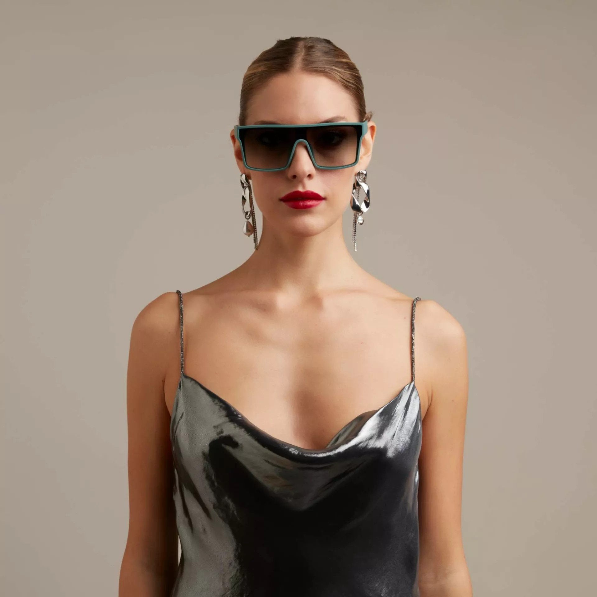 Okkia-Okkia Tokyo Unisex Güneş Gözlüğü Yeşil-Güneş Gözlüğü-8-Milagron.com