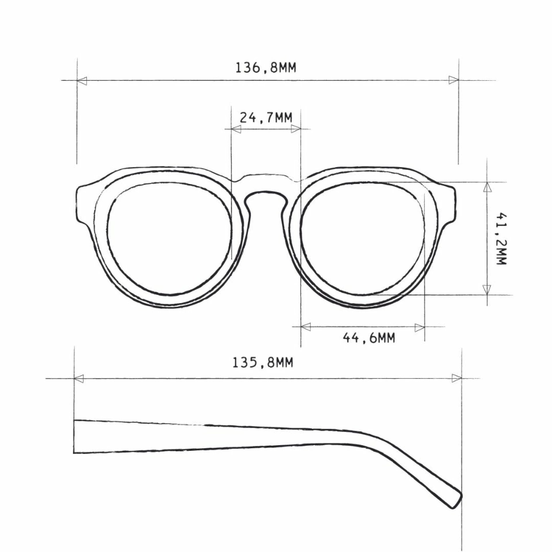 Okkia-Okkia Zeno Round Unisex Güneş Gözlüğü Siyah-Güneş Gözlüğü-8-Milagron.com