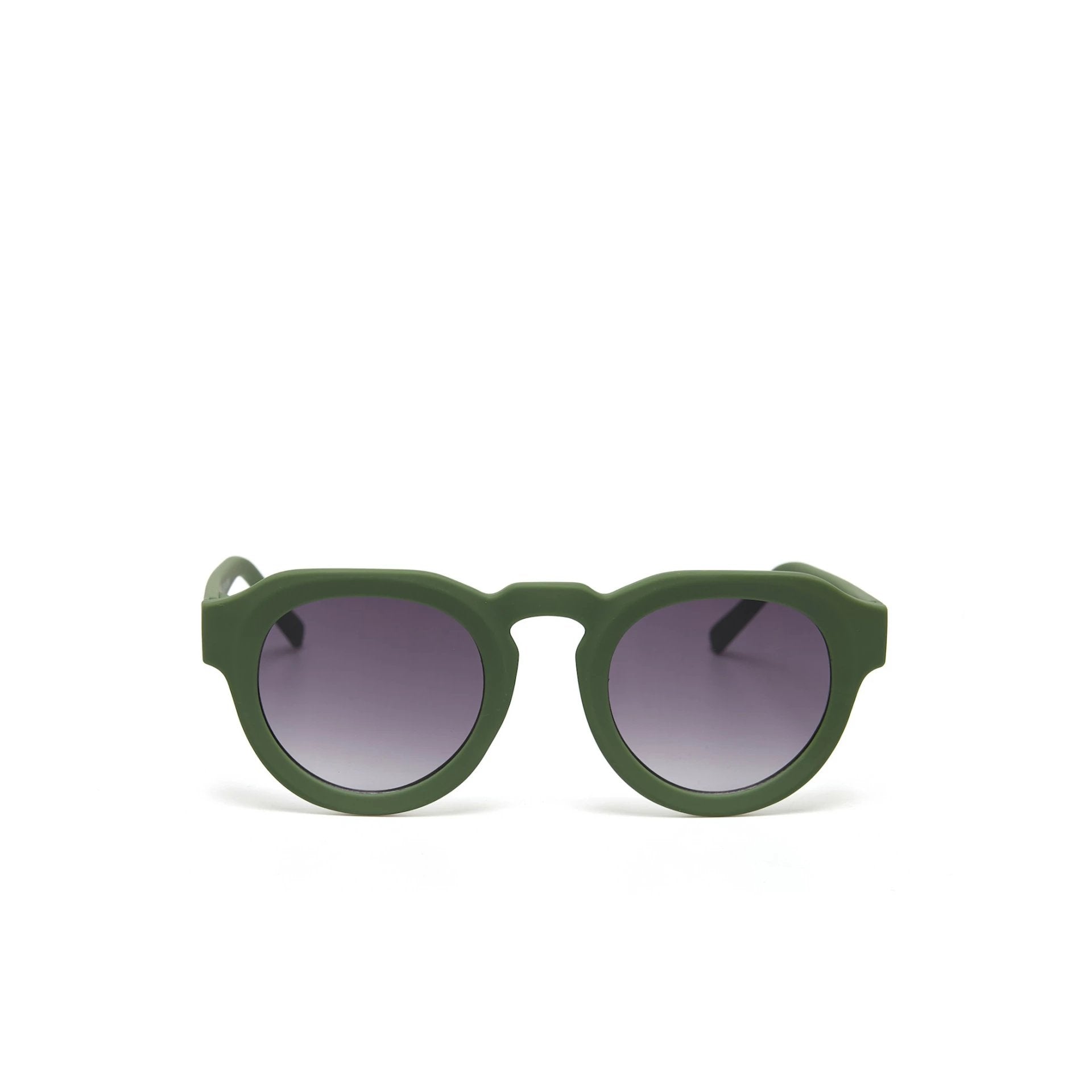 Okkia-Okkia Zeno Round Unisex Verde Güneş Gözlüğü Siyah Degrade-Güneş Gözlüğü-6-Milagron.com