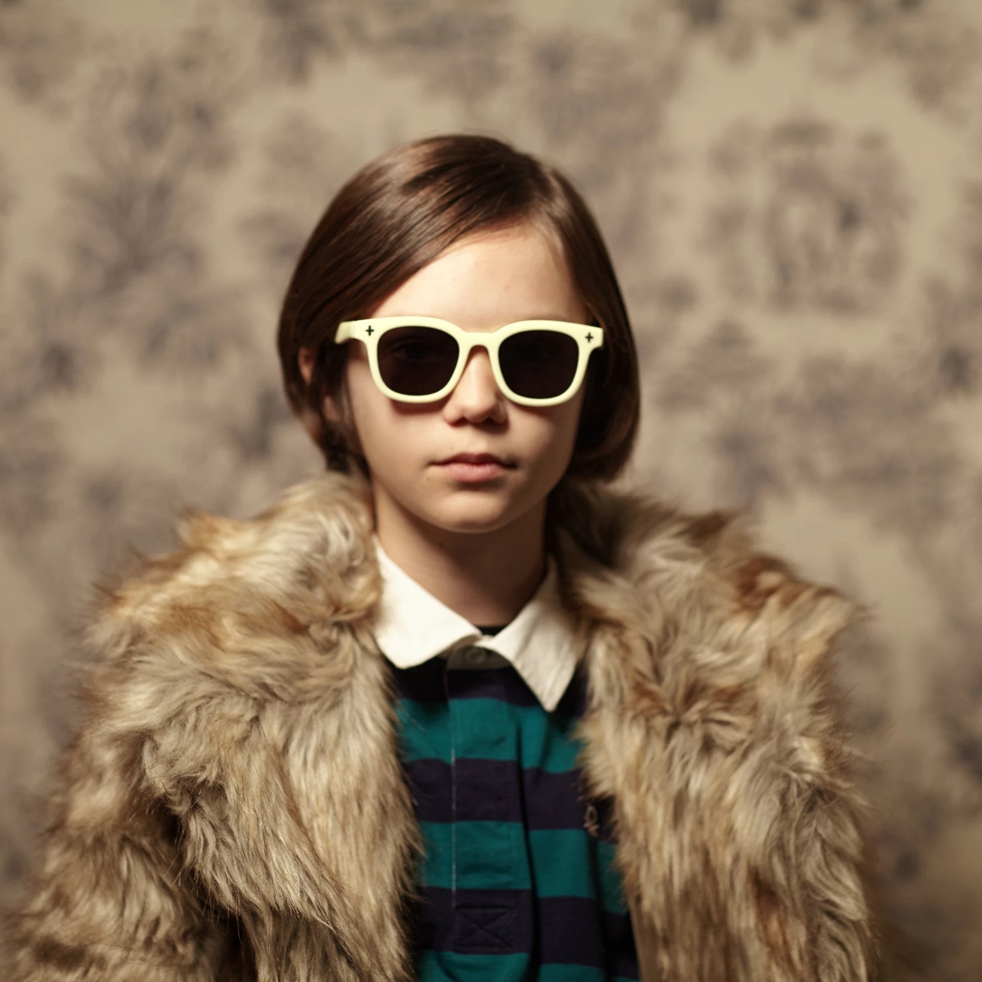 Okkia-Okkialini Orlando Bambino çocuk Güneş Gözlüğü Krem 3/5 Yaş-Güneş Gözlüğü-3-Milagron.com