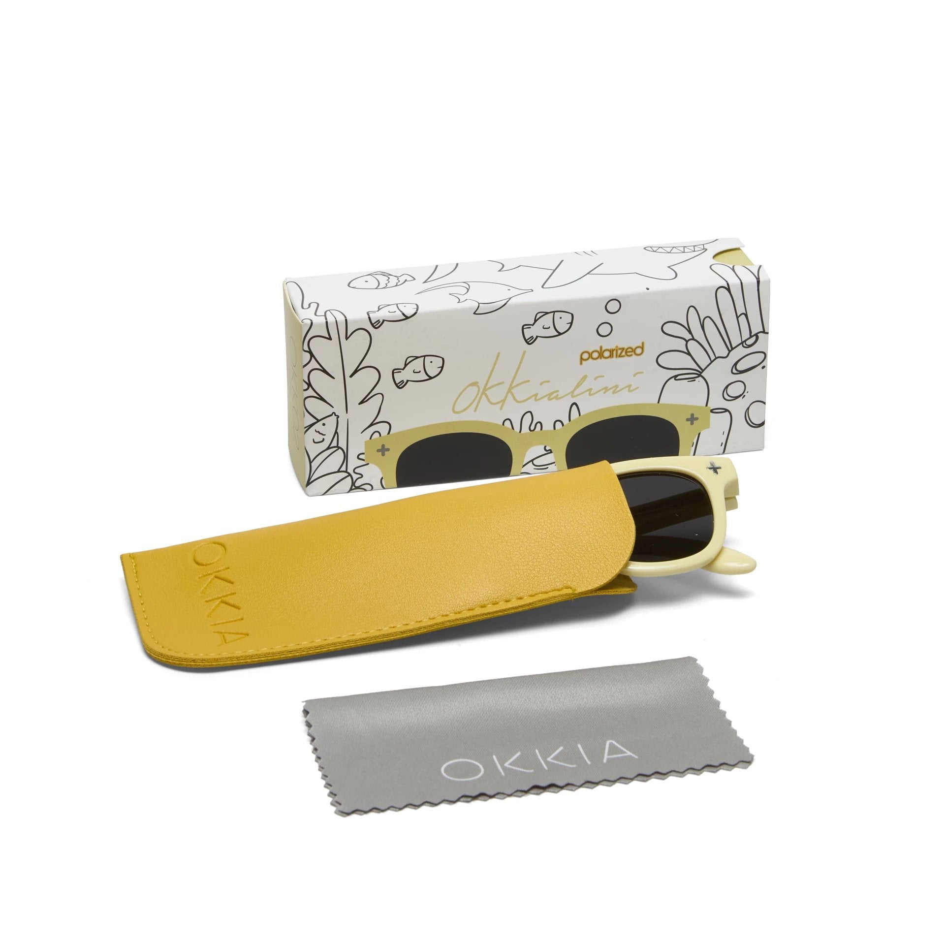 Okkia-Okkialini Orlando Bambino çocuk Güneş Gözlüğü Krem 6/10 Yaş-Güneş Gözlüğü-6-Milagron.com