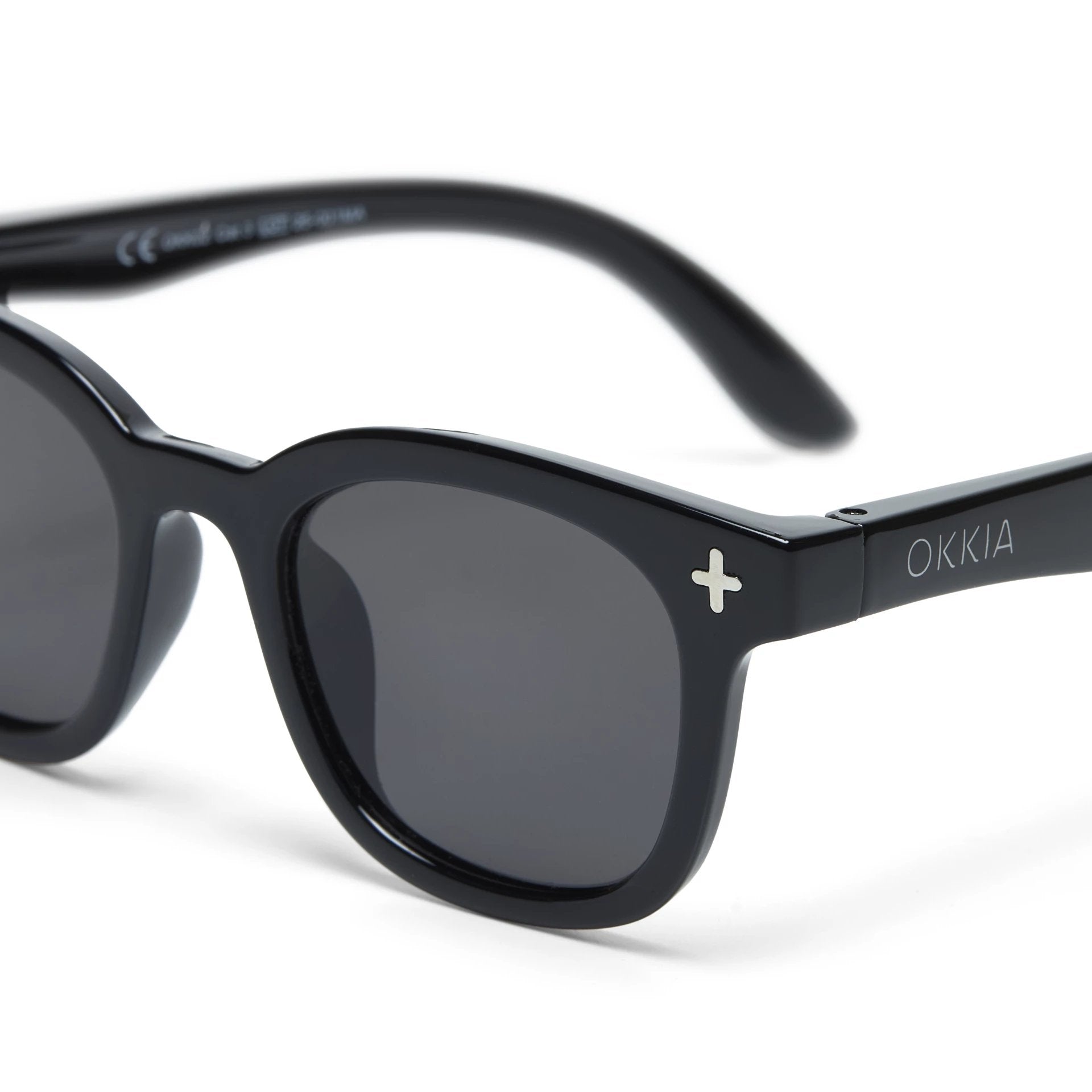 Okkia-Okkialini Orlando Bambino çocuk Güneş Gözlüğü Siyah 6 10 Yaş-Güneş Gözlüğü-2-Milagron.com