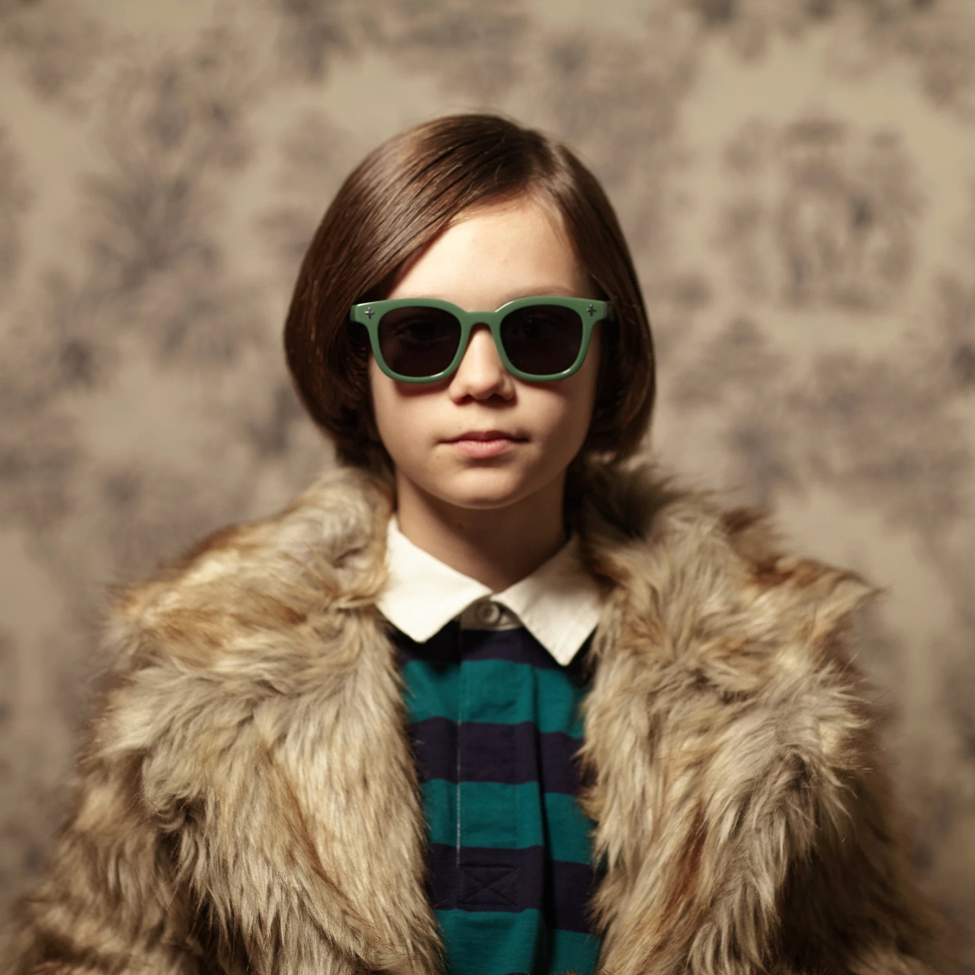 Okkia-Okkialini Orlando Bambino çocuk Güneş Gözlüğü Yeşil 3/5 Yaş-Güneş Gözlüğü-3-Milagron.com