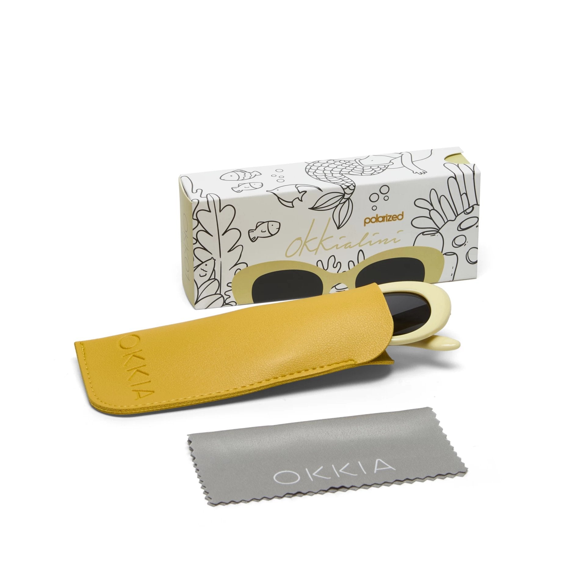 Okkia-Okkialini Paris Bambina çocuk Güneş Gözlüğü Krem 3/5 Yaş-Güneş Gözlüğü-6-Milagron.com