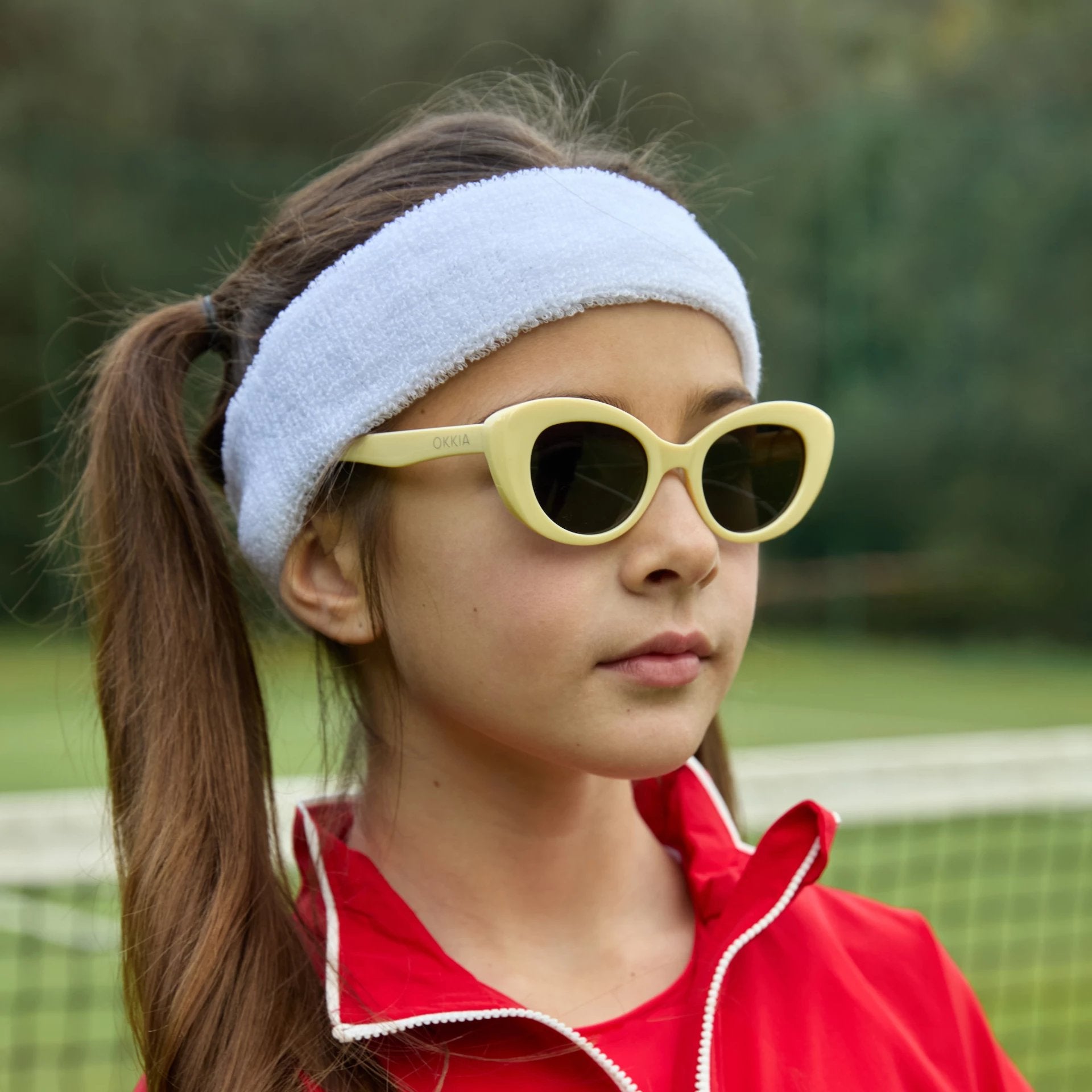 Okkia-Okkialini Paris Bambina çocuk Güneş Gözlüğü Krem 6/10 Yaş-Güneş Gözlüğü-3-Milagron.com