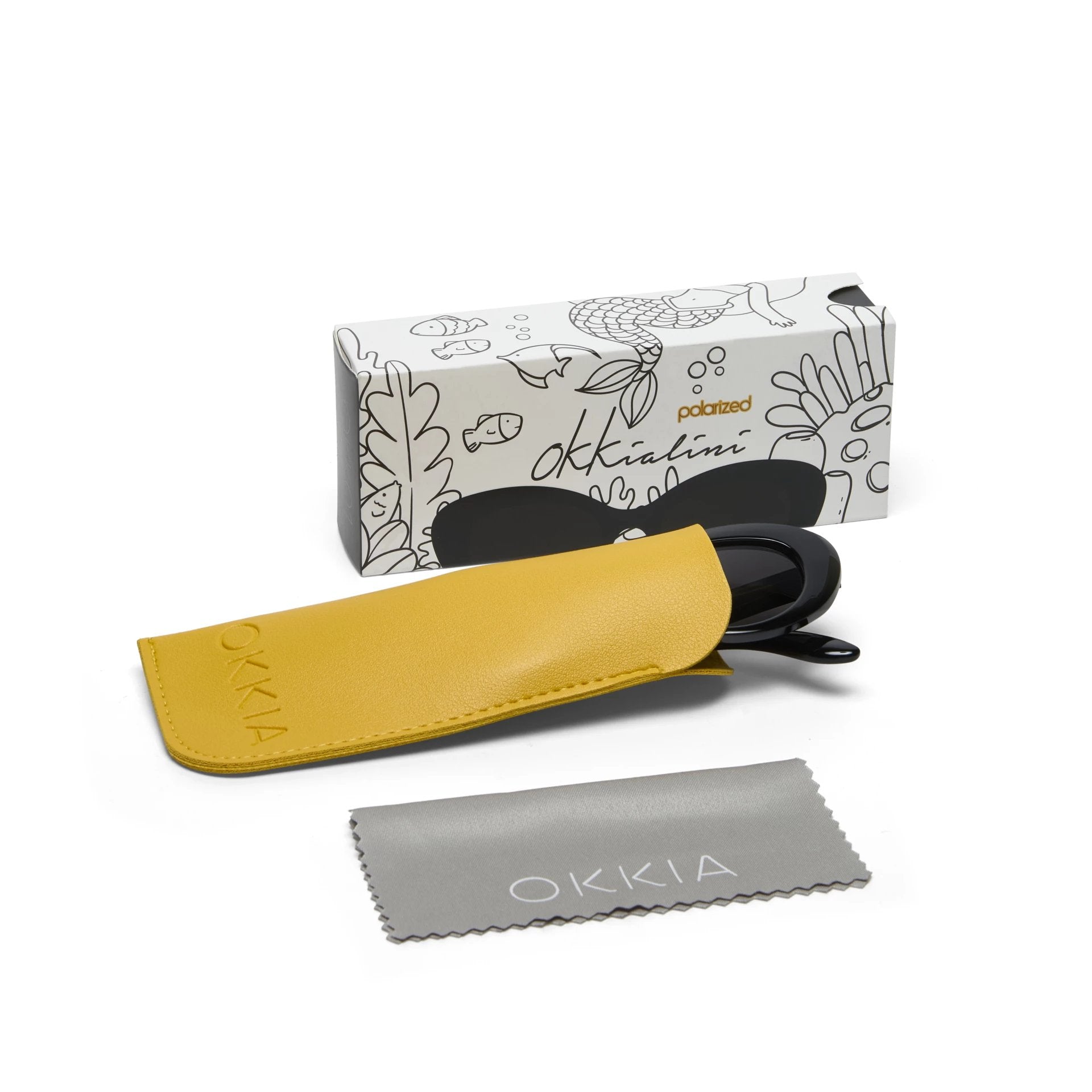 Okkia-Okkialini Paris Bambina çocuk Güneş Gözlüğü Siyah 6/10 Yaş-Güneş Gözlüğü-6-Milagron.com