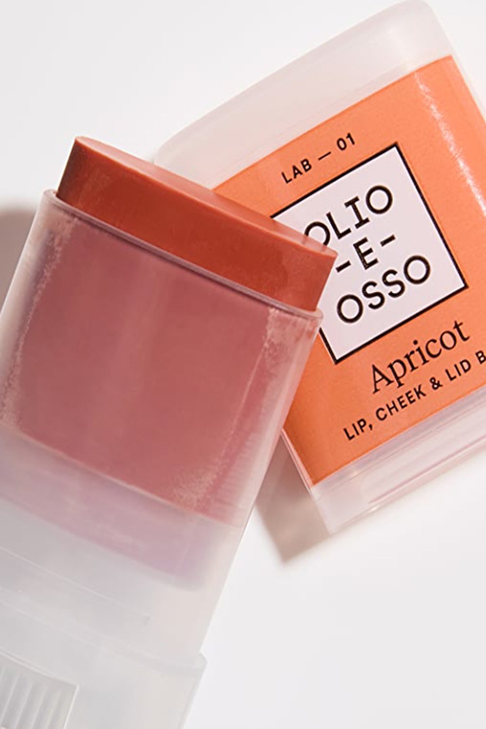 Olio E Osso-Lab01 Apricot Ruj Allık Lip Cheek Eye Dudak Renkli Nemlendirici Multi Stick Clean Beauty Tinted Blush-Allık-2-Milagron.com