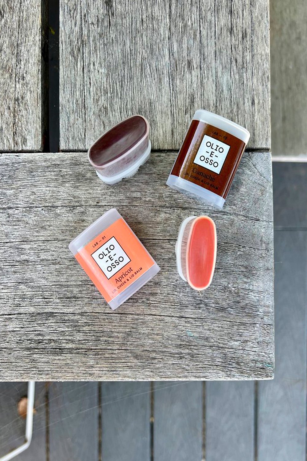 Olio E Osso-Lab02 Ganache Ruj Allık Lip Cheek Eye Dudak Multi Stick Clean Beauty Tinted Kontür/blush Renkli Nemlendirici-Allık-4-Milagron.com