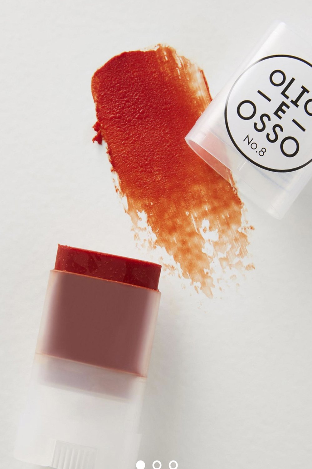 Olio E Osso-No:08 Persimmon Ruj Allık Lip Cheek Eye Dudak Renkli Nemlendirici Multi Stick Clean Beauty Tinted Blush-Allık-2-Milagron.com