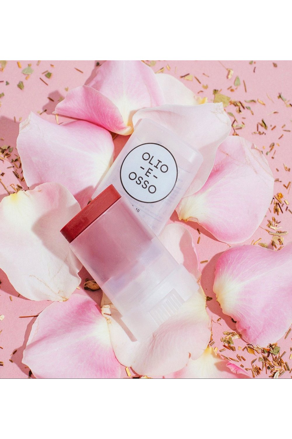 Olio E Osso-No:10 Tea Rose Ruj Allık Lip Cheek Eye Dudak Renkli Nemlendirici Multi Stick Clean Beauty Tinted Blush-Allık-3-Milagron.com