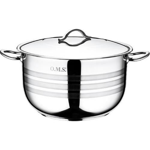Oms 2005 Mega Çelik Tencere 36x22 Cm 22,5 Litre