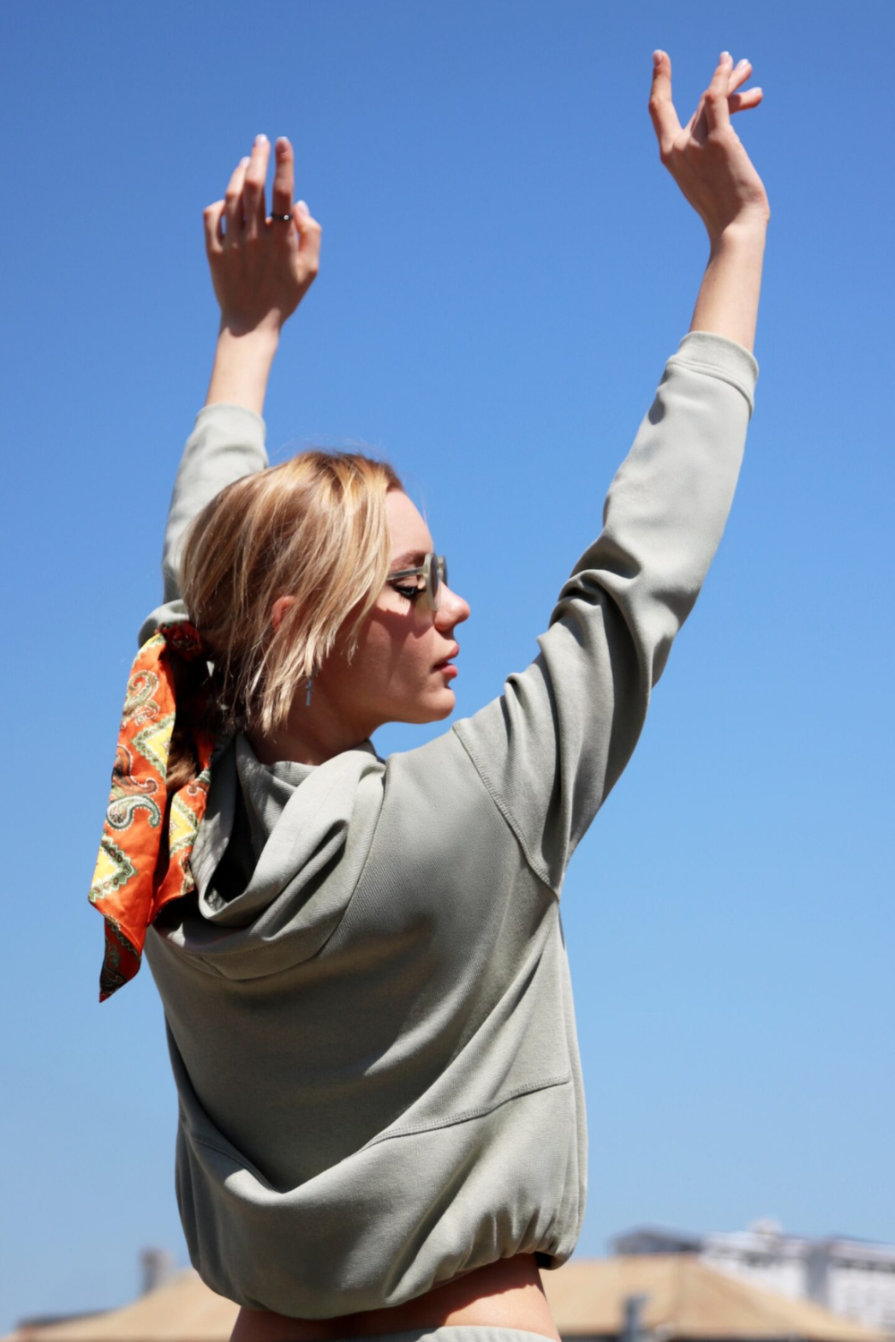 Carla Sways Dikiş Detaylı Balon Kapüşonlu - 3