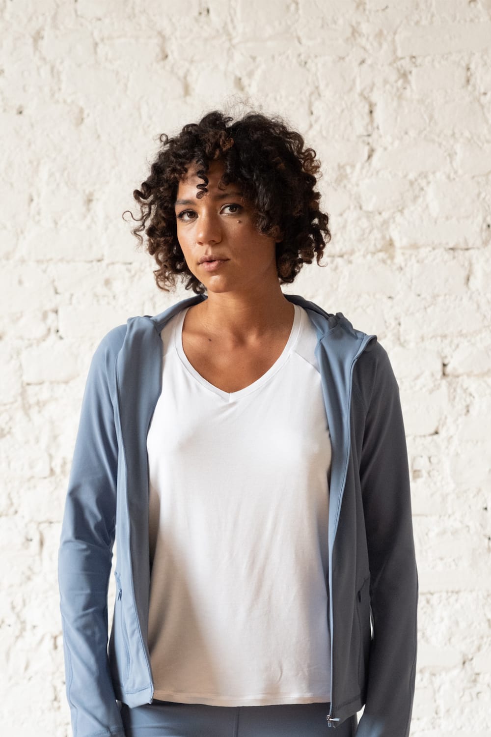 One Of Us-Maya Works Hard T-shirt ( V Yaka )-T-Shirts-1-Milagron.com