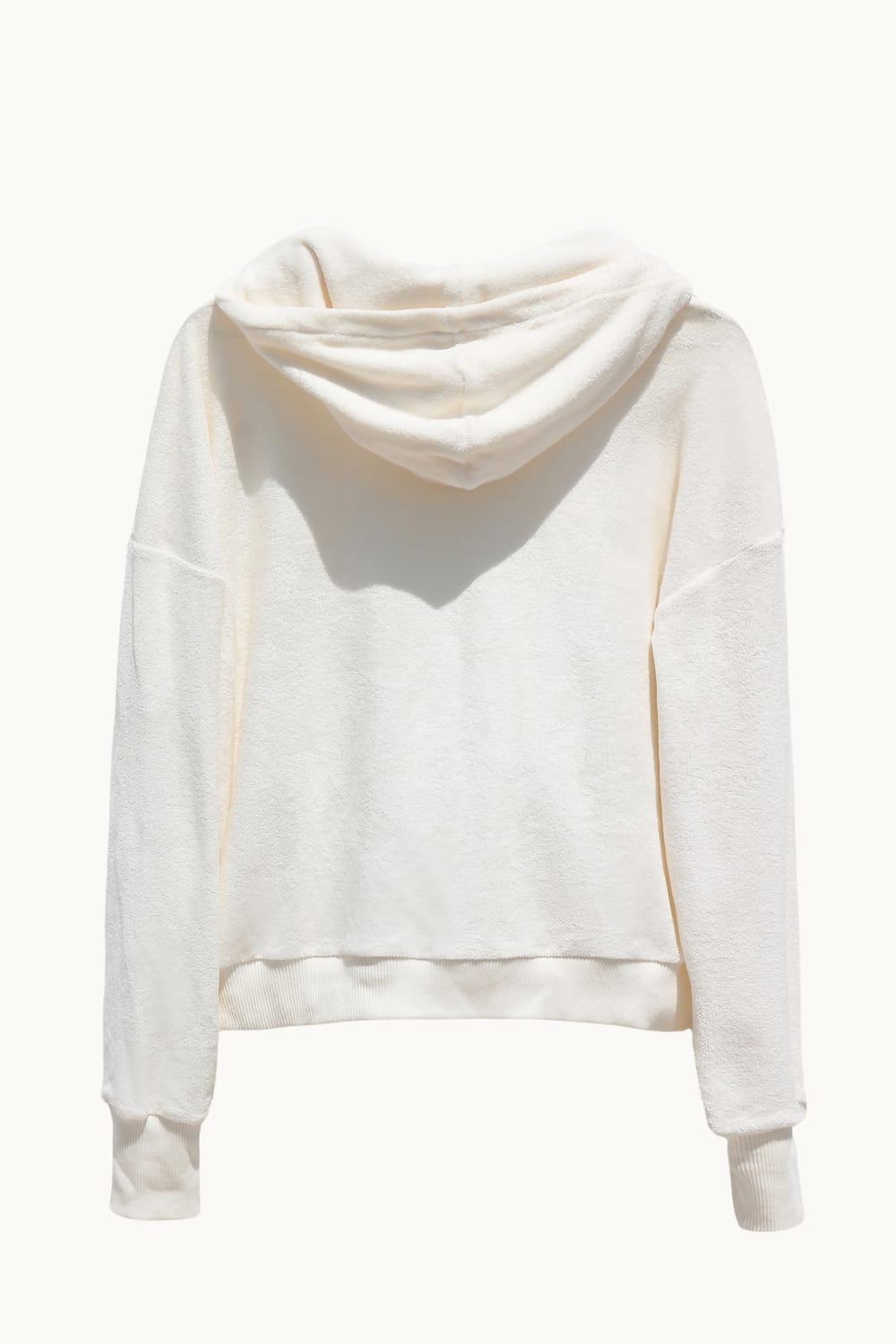 One Of Us-Terry Looks Sweet Havlu Hoodie-Sweatshirts & Hoodies-3-Milagron.com