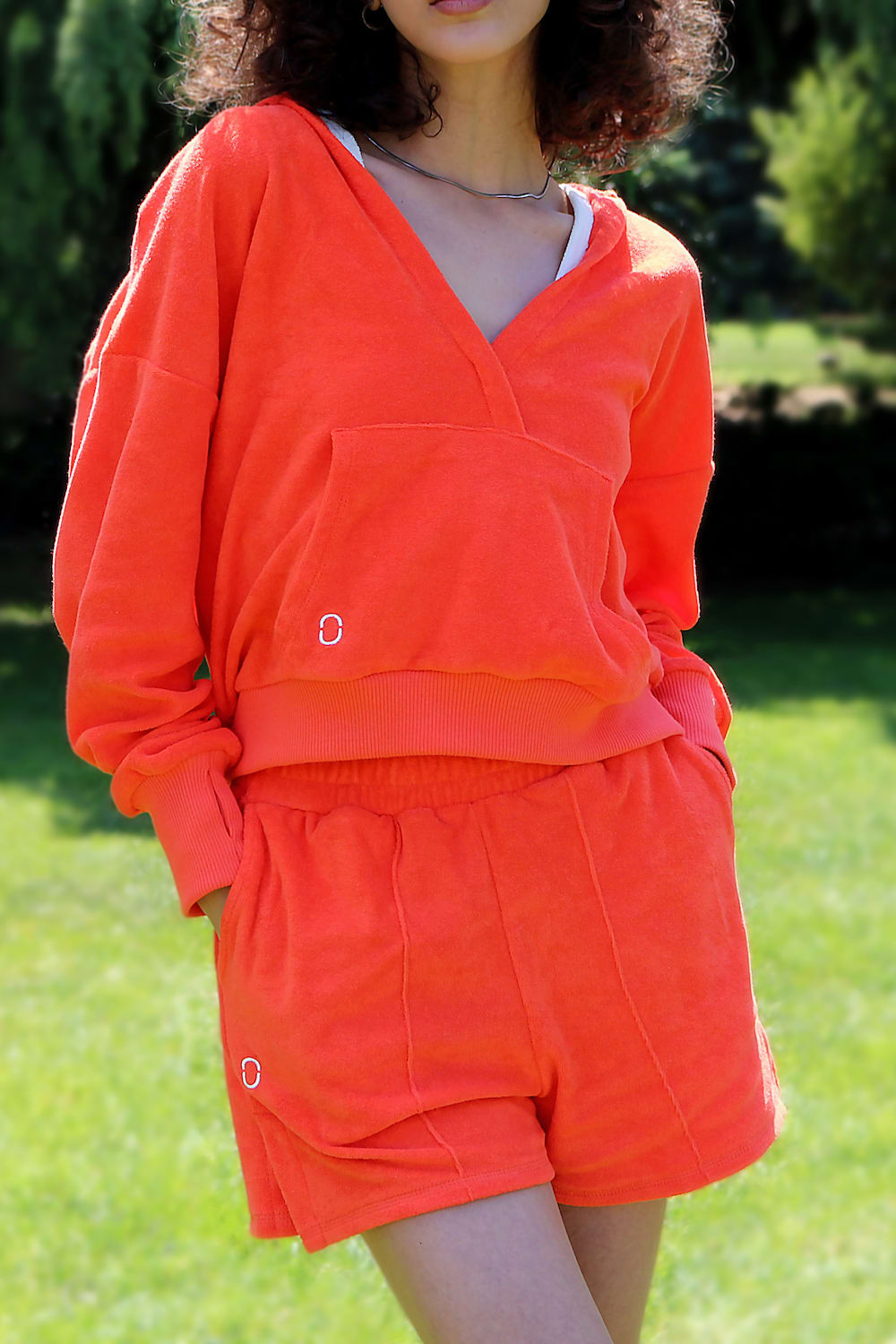 One Of Us-Terry Looks Sweet Havlu Şort-Şort-2-Milagron.com