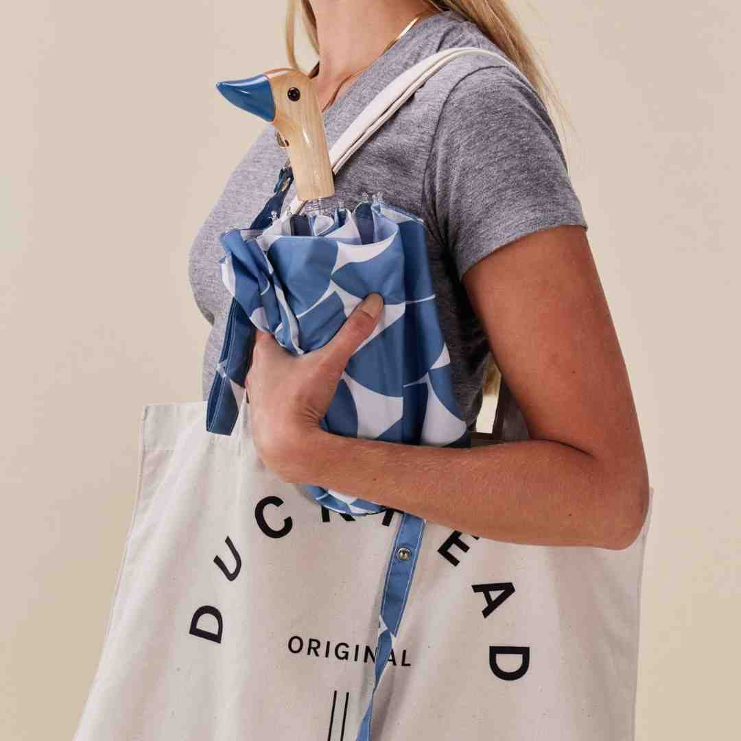 Original Duckhead-Original Duckhead Denim Moon Compact Duck Umbrella-Şemsiye-6-Milagron.com