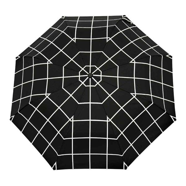 Original Duckhead-Original Duckhead Duck Kompakt şemsiye Black Grid-Şemsiye-4-Milagron.com