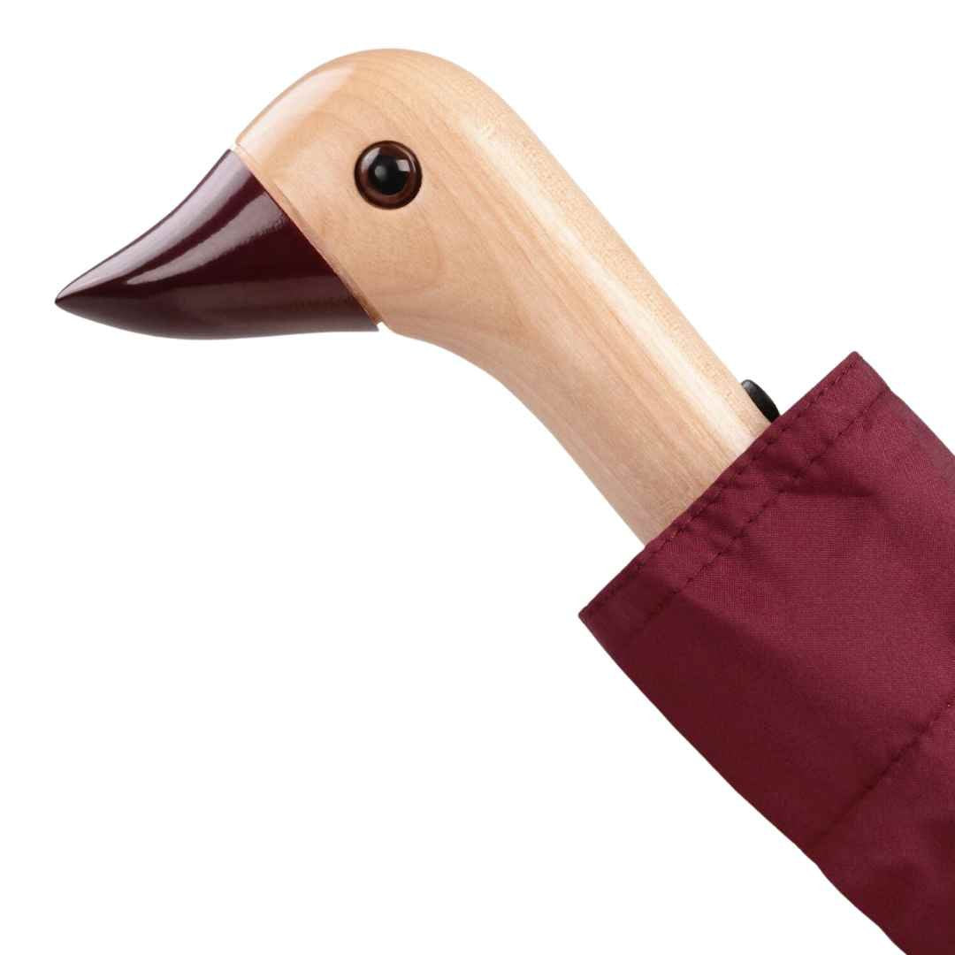 Original Duckhead-Original Duckhead Duck Kompakt şemsiye Bordo-Şemsiye-2-Milagron.com