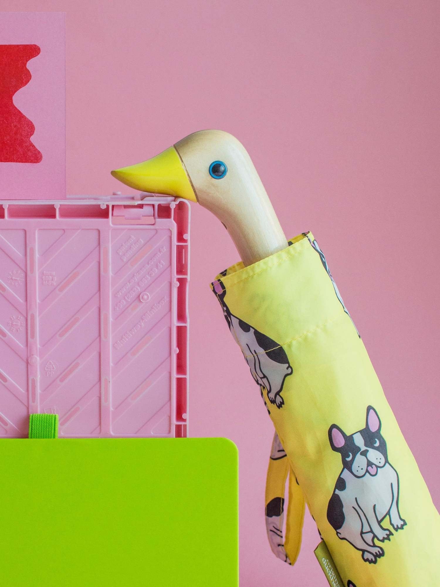 Original Duckhead-Original Duckhead Duck Kompakt şemsiye Bulldog Yellow-Şemsiye-8-Milagron.com