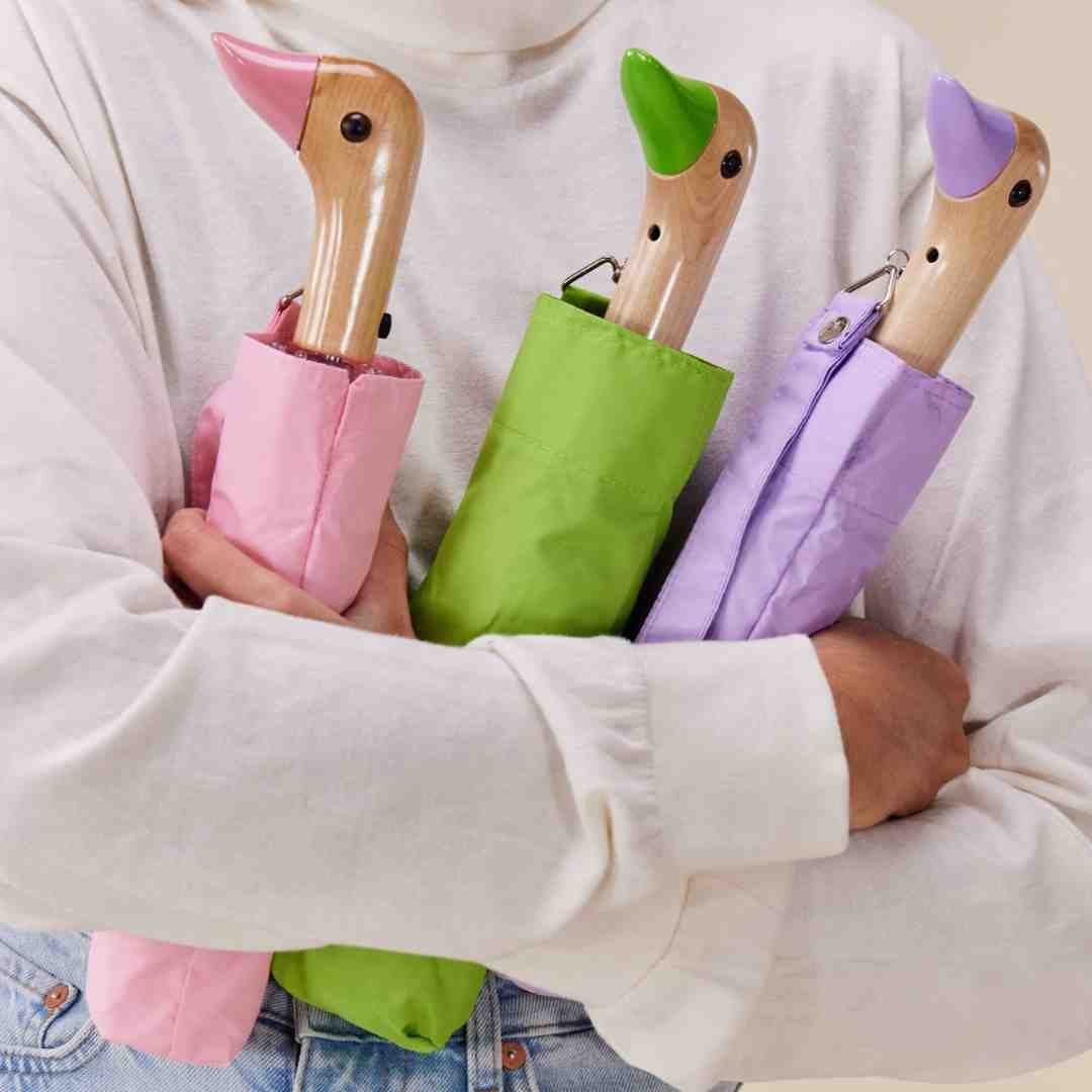 Original Duckhead-Original Duckhead Duck Kompakt şemsiye Pembe-Şemsiye-3-Milagron.com