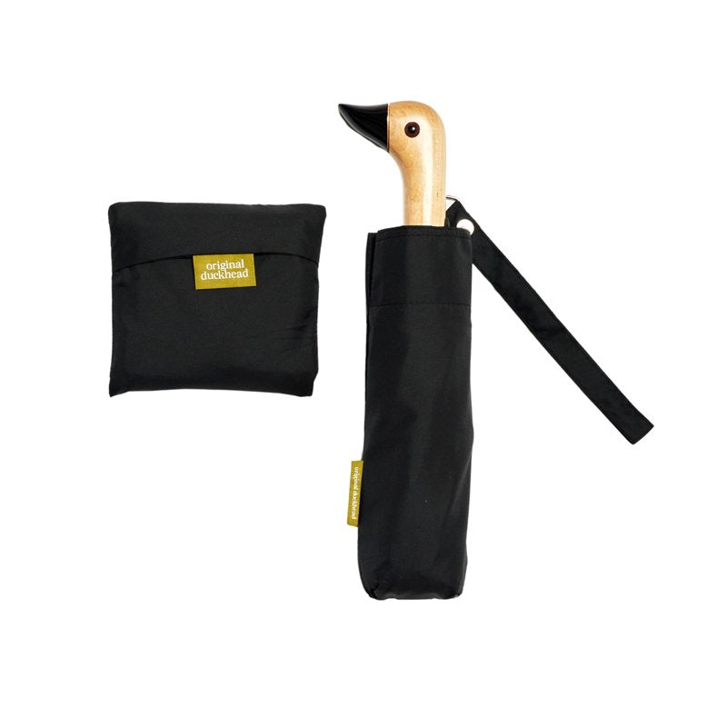 Original Duckhead-Original Duckhead Duck Kompakt şemsiye Siyah-Şemsiye-1-Milagron.com