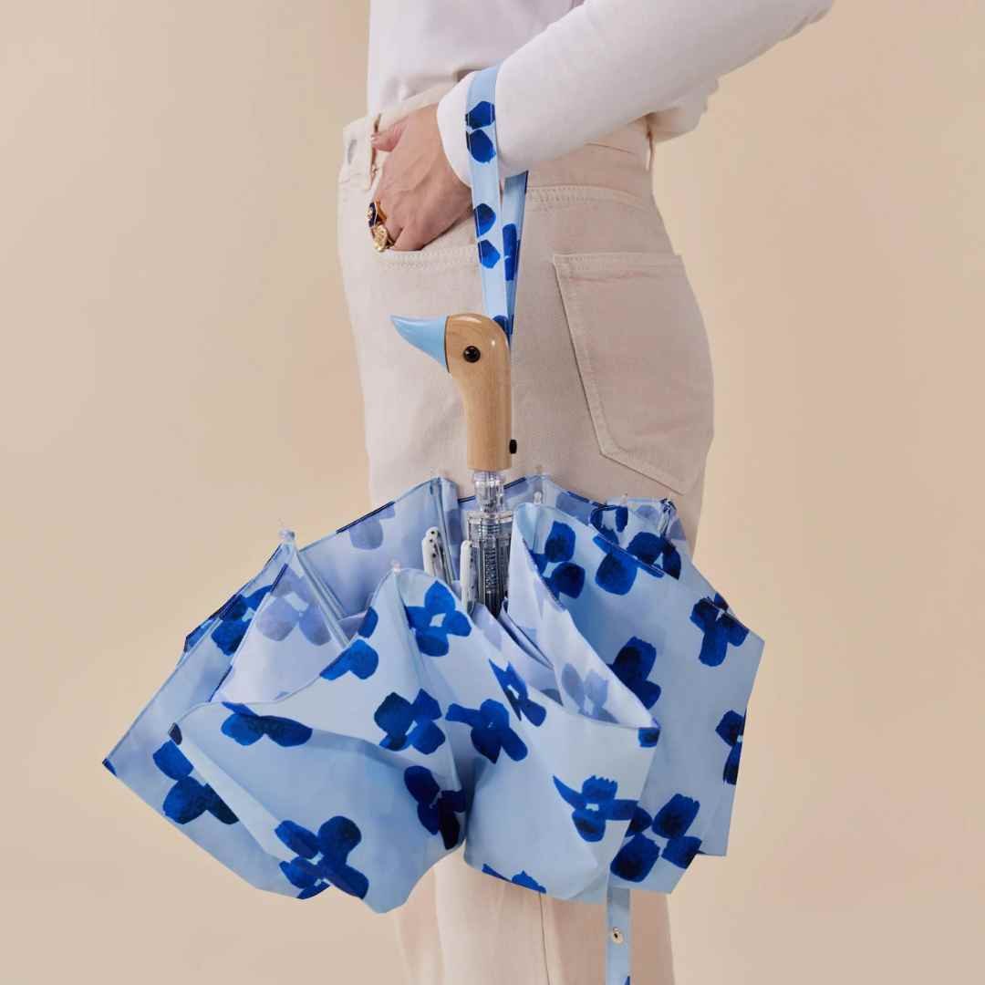 Original Duckhead-Original Duckhead Floral Rain Compact Duck Umbrella-Şemsiye-5-Milagron.com