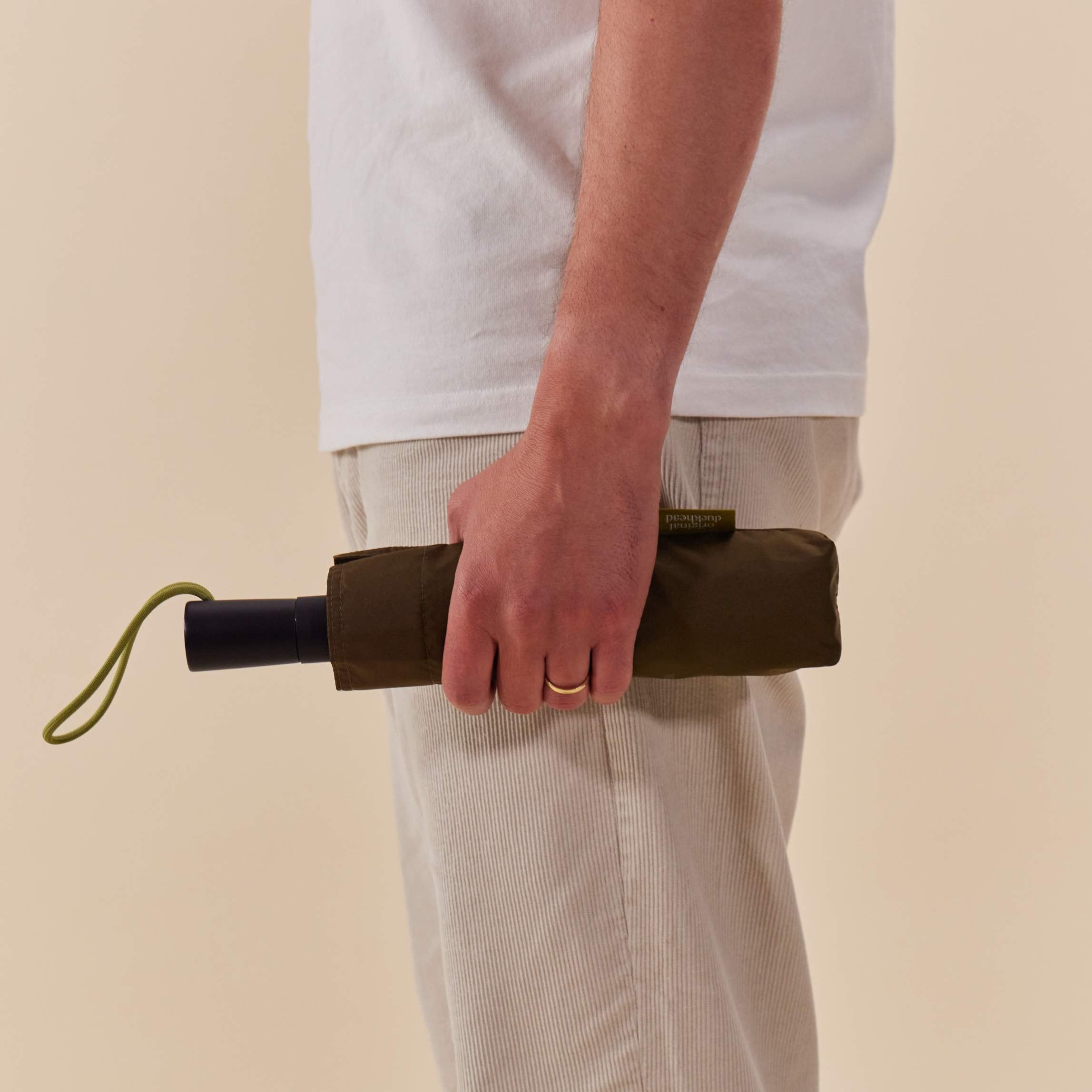 Original Duckhead-Original Duckhead The Daily Otomatik şemsiye Haki-Şemsiye-5-Milagron.com