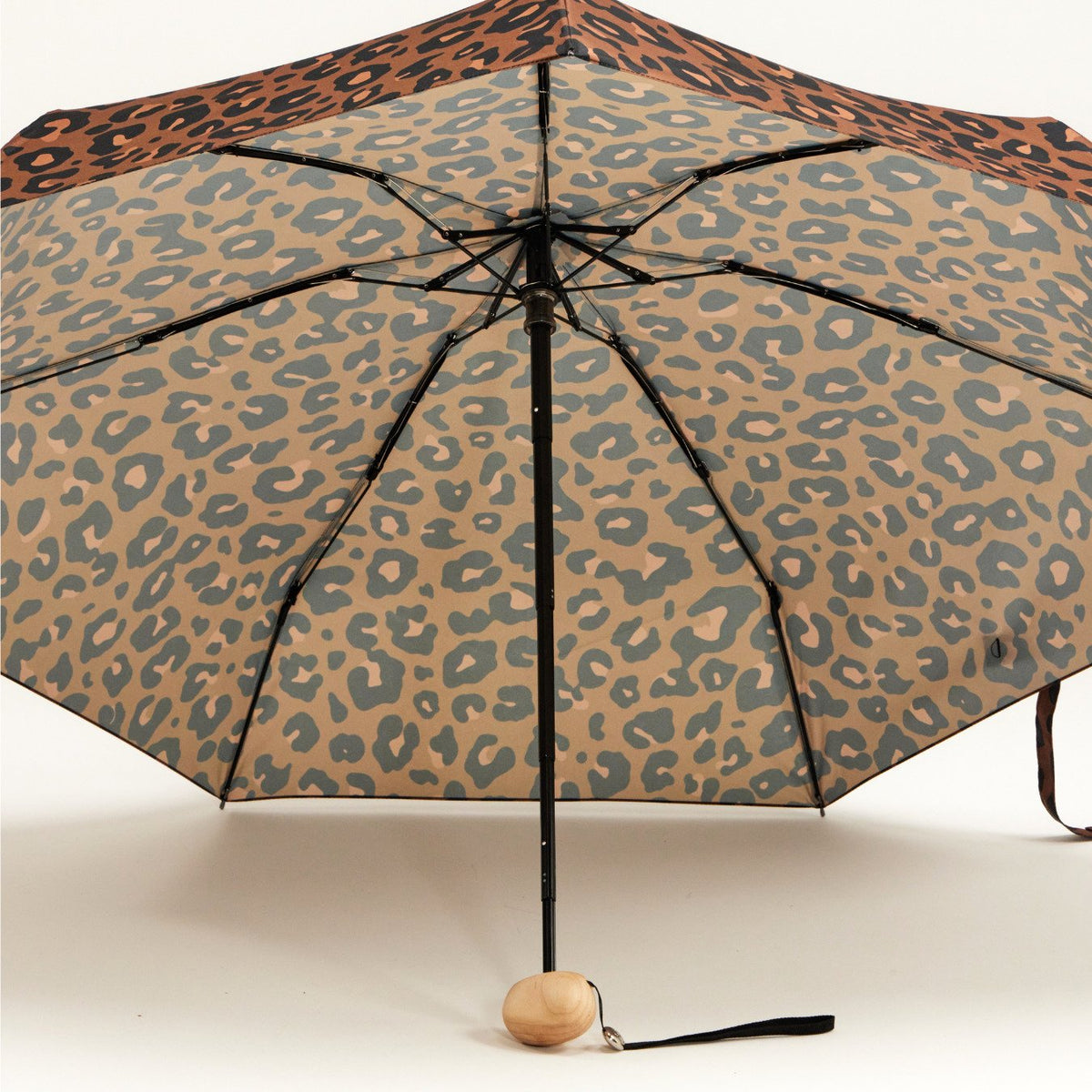Original Duckhead The Mini Ultra Kompakt Şemsiye Leopar