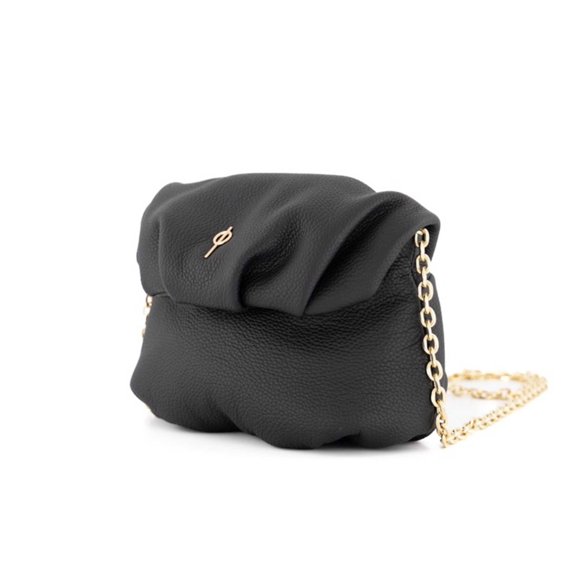 Otrera-Baby Leda Floater Black-Omuz Çantası-2-Milagron.com