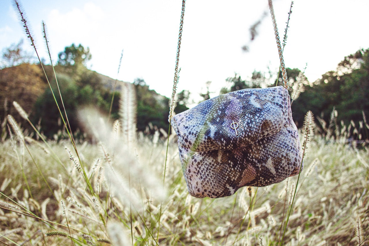 Otrera-Baby Leda Glitter Snake Pink-Omuz Çantası-4-Milagron.com