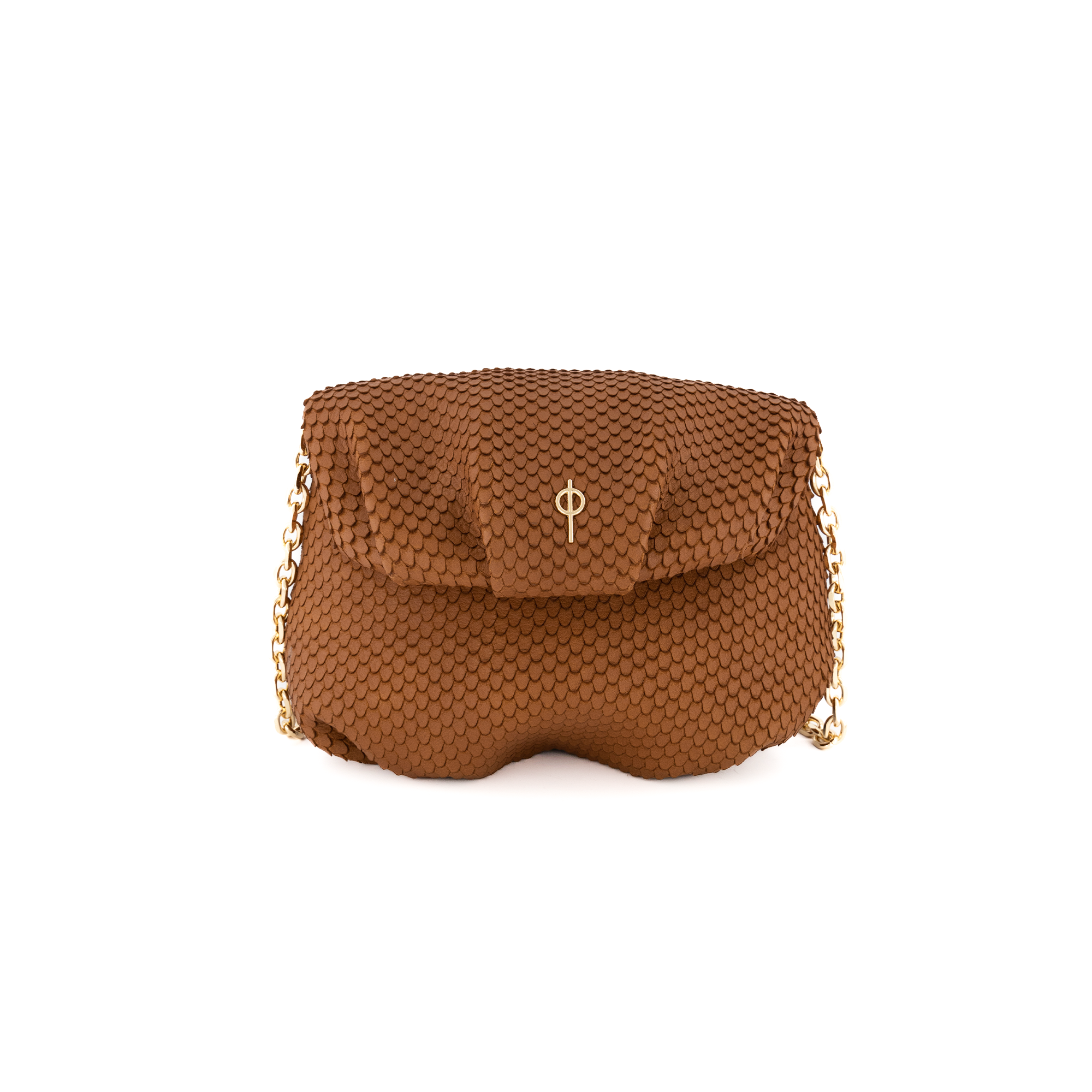 Otrera-Baby Leda Snake Tan-Omuz Çantası-1-Milagron.com