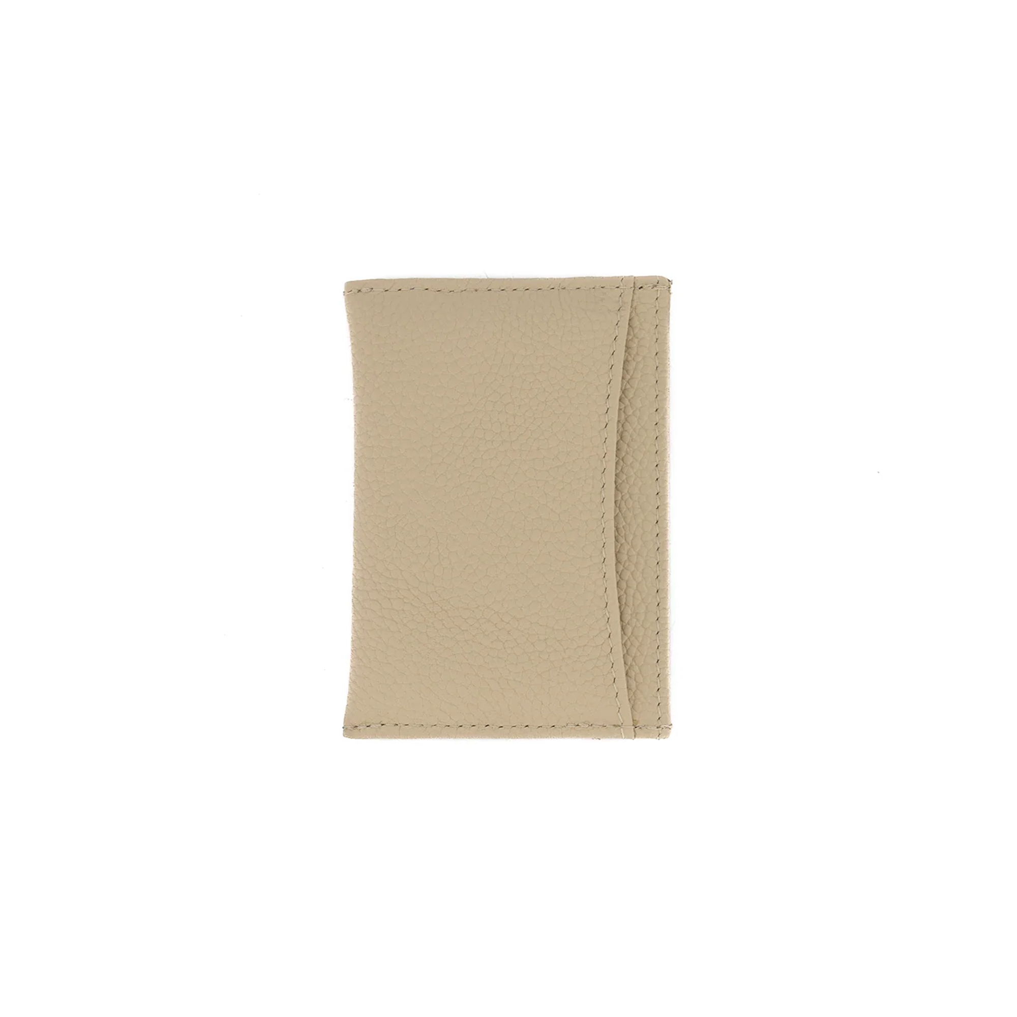 Otrera-Card Holder Floater Beige-Cüzdan & Kartlık-2-Milagron.com