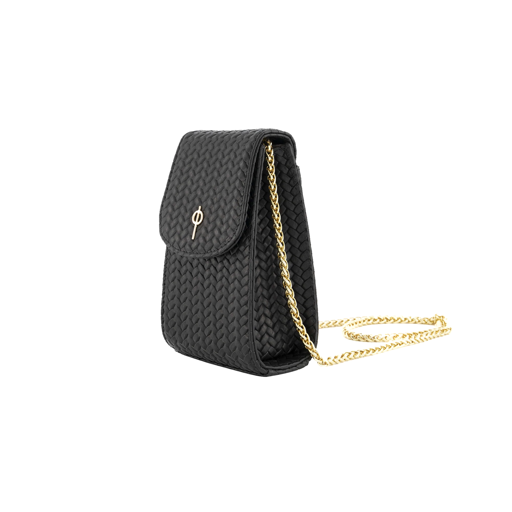 Otrera-Casey Braid Black-Telefon Çantası-1-Milagron.com