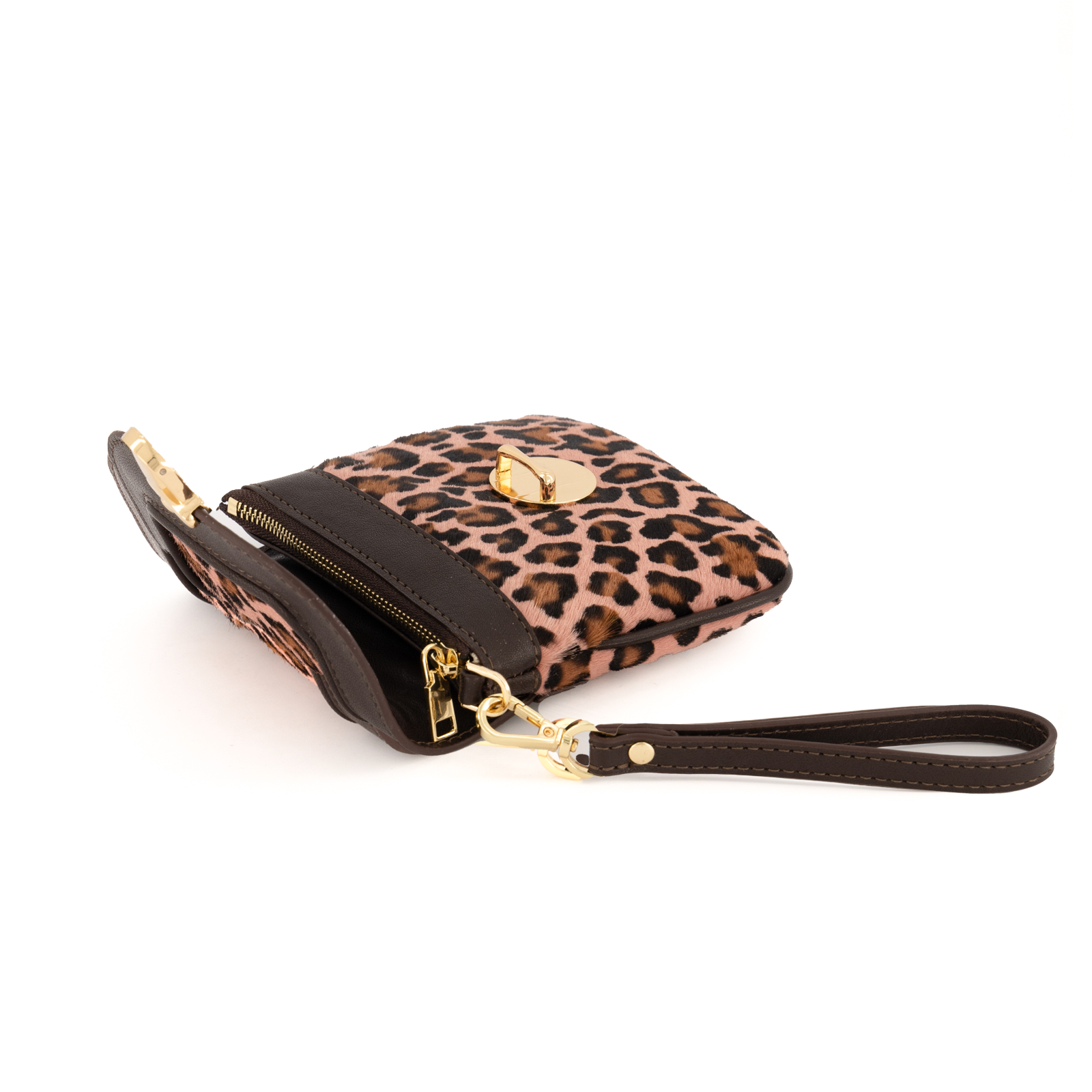 Otrera-Eos Pony Leather Wallet Leopard Pink-Cüzdan & Kartlık-4-Milagron.com