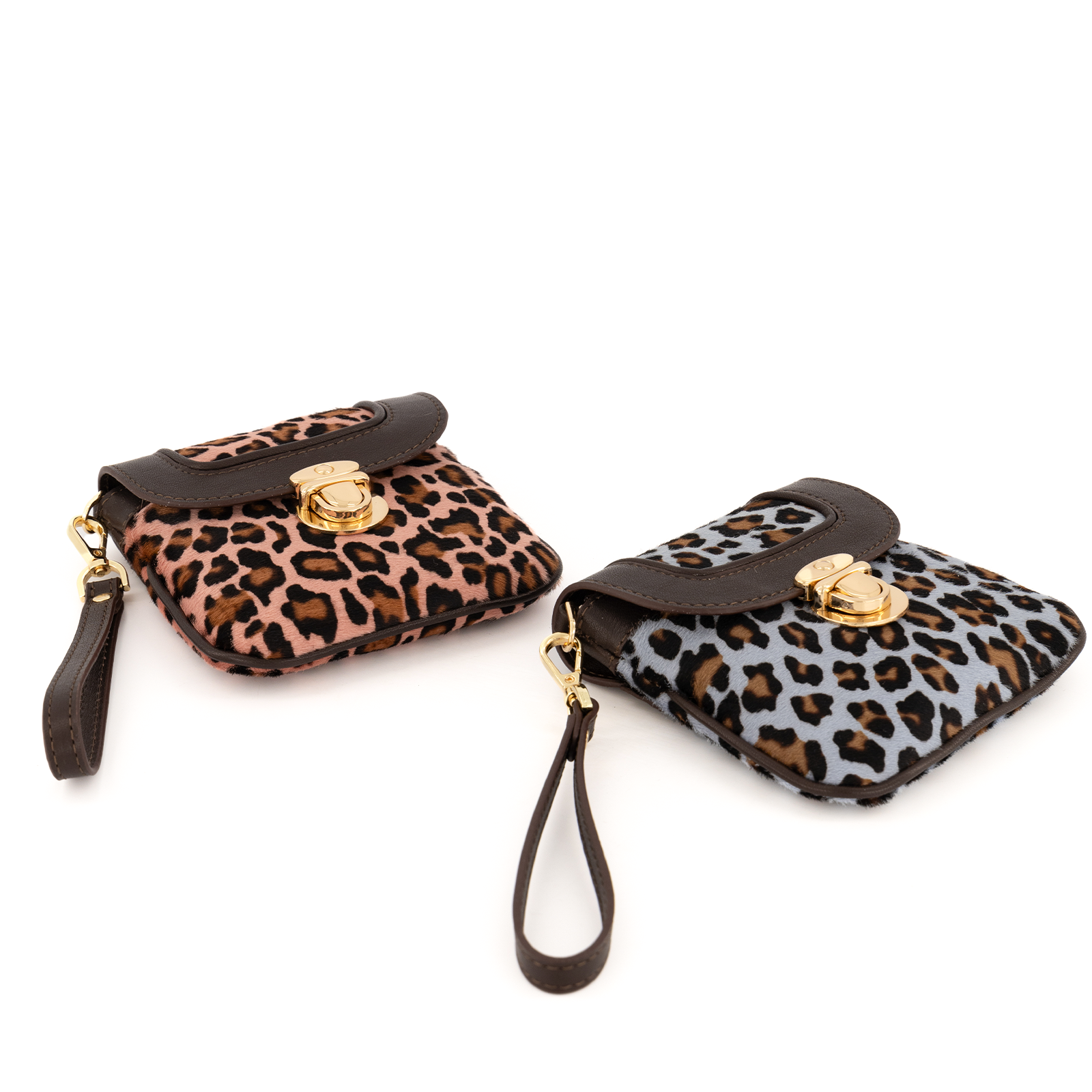 Otrera-Eos Pony Leather Wallet Leopard Pink-Cüzdan & Kartlık-5-Milagron.com