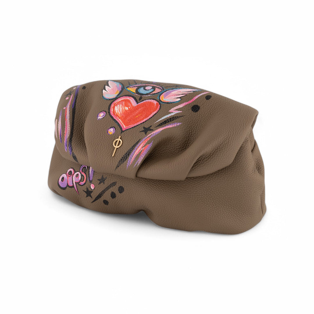 Otrera-Floral Fantasy Leda Heart-El Çantası-2-Milagron.com