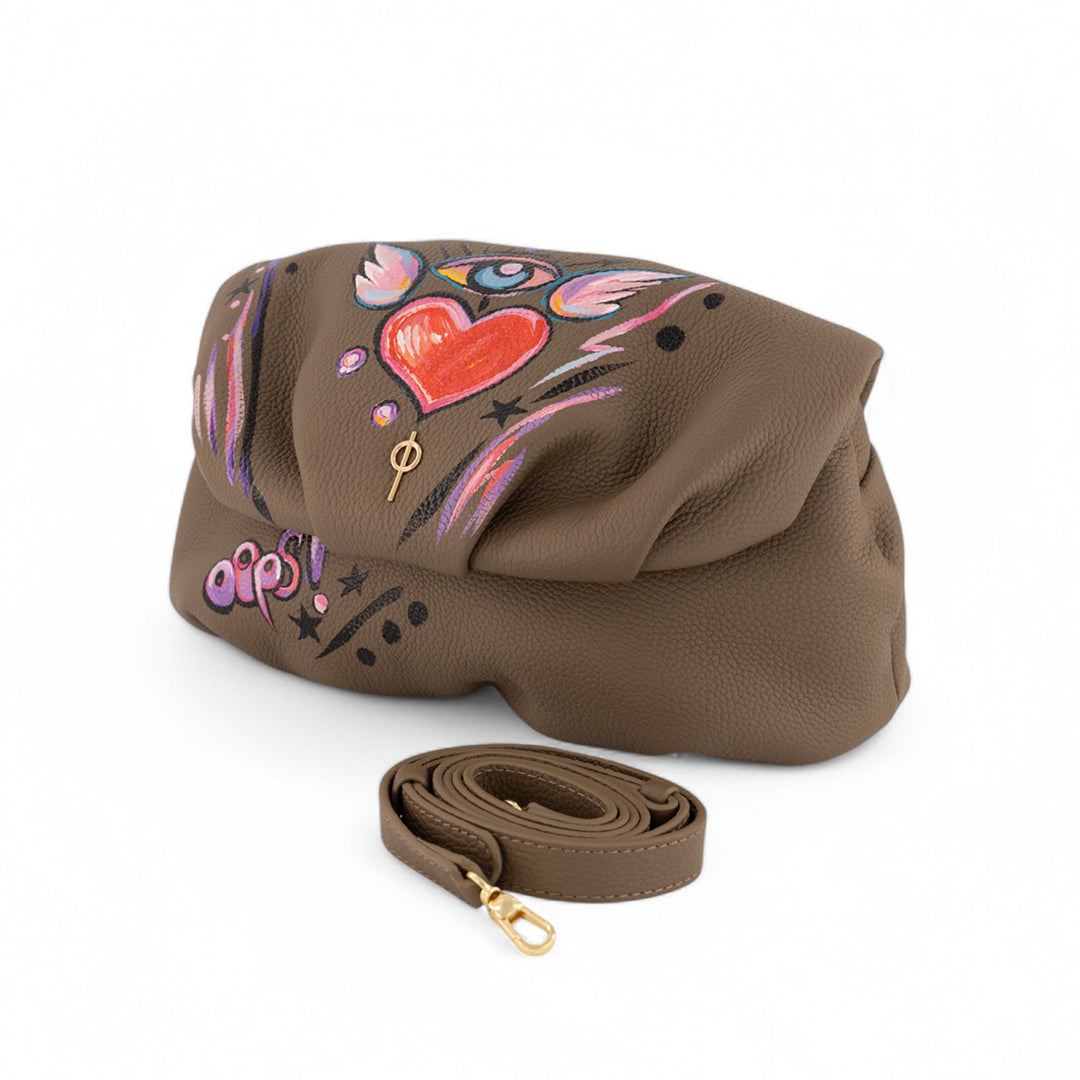 Otrera-Floral Fantasy Leda Heart-El Çantası-3-Milagron.com