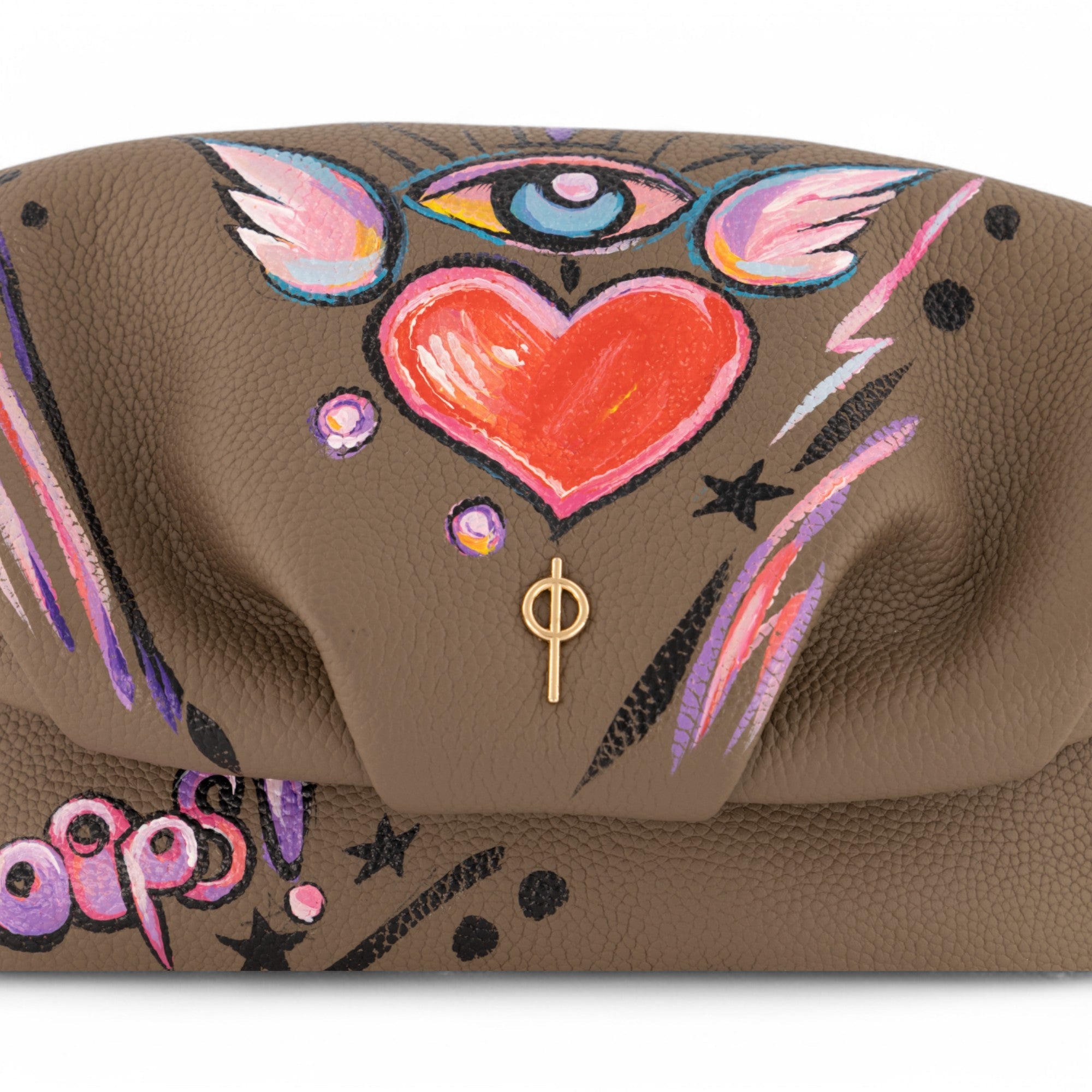 Otrera-Floral Fantasy Leda Heart-El Çantası-4-Milagron.com