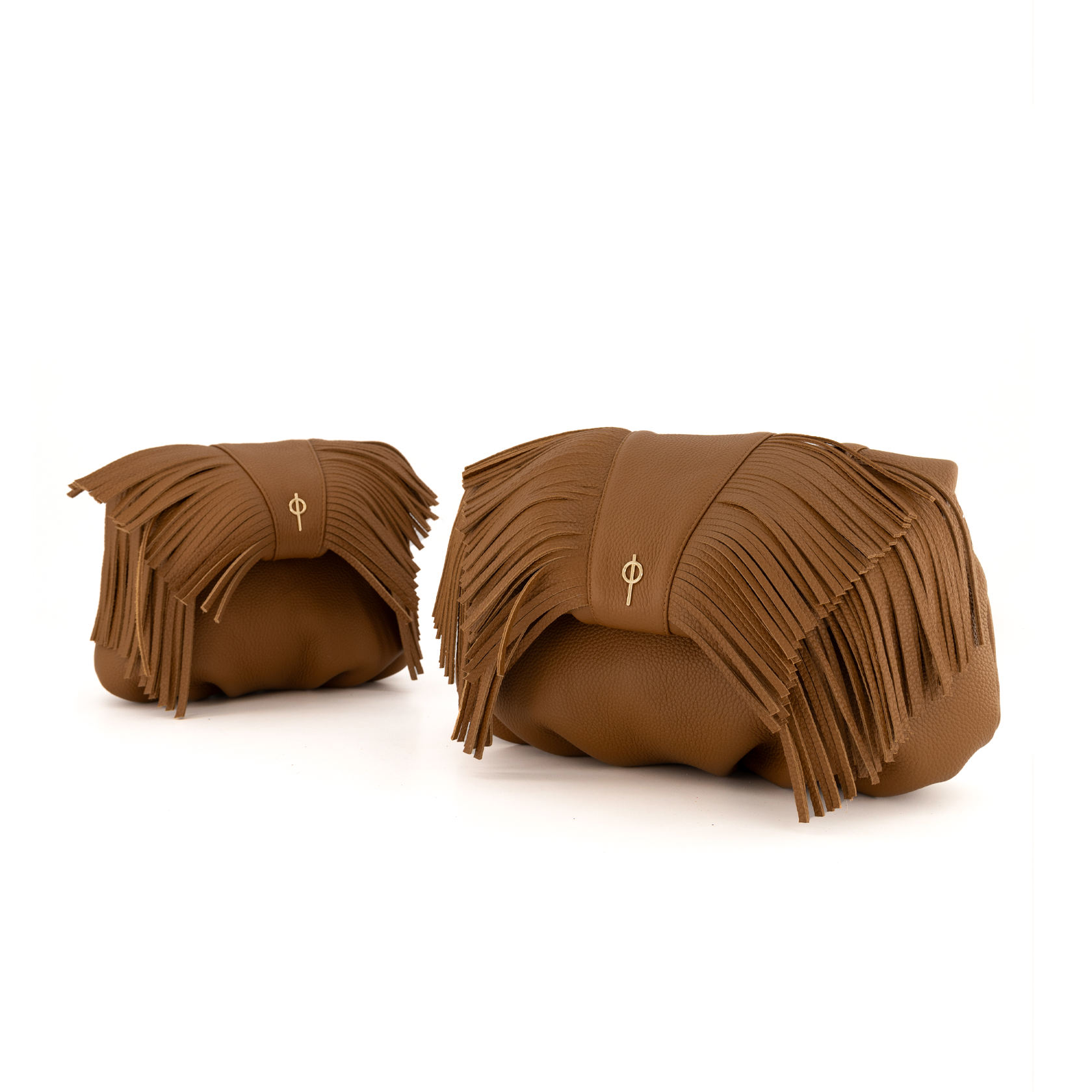 Otrera-Fringe Leda Tan-Clutch-3-Milagron.com