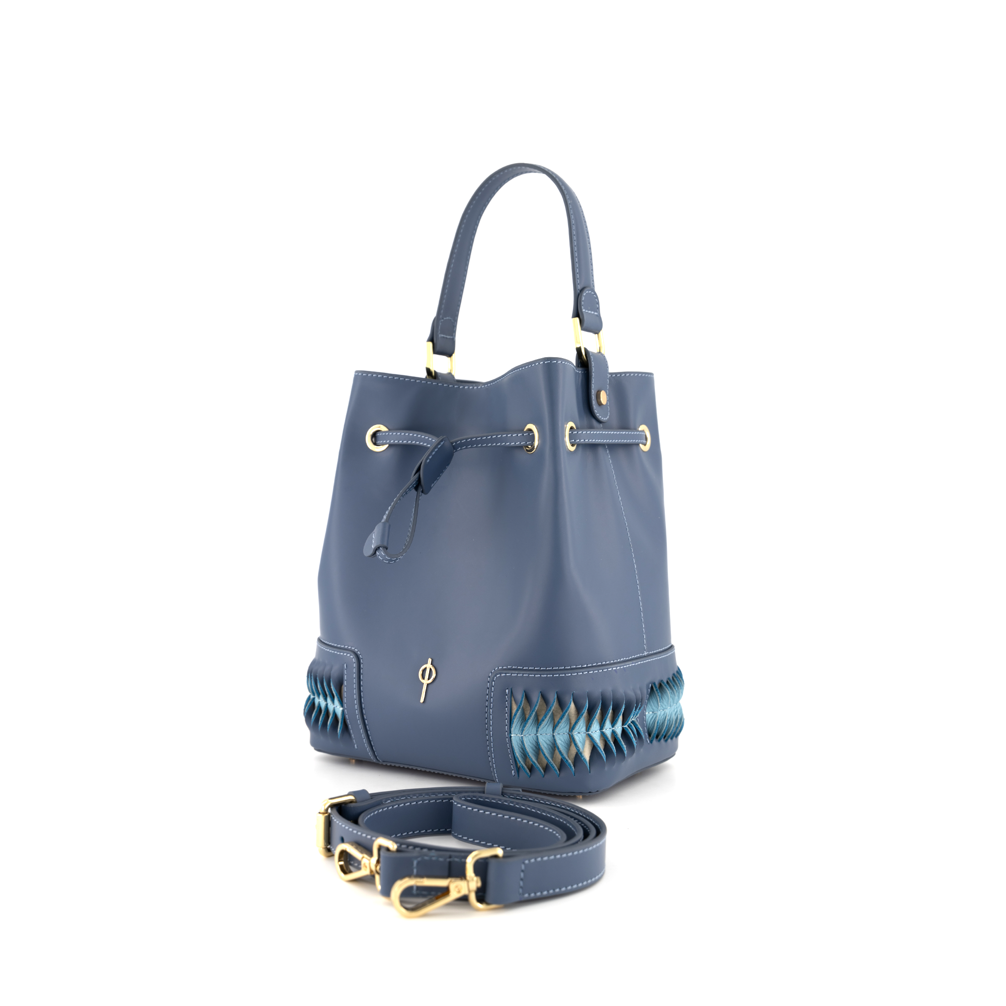 Otrera-Gula Bucket Blue-Omuz Çantası-4-Milagron.com