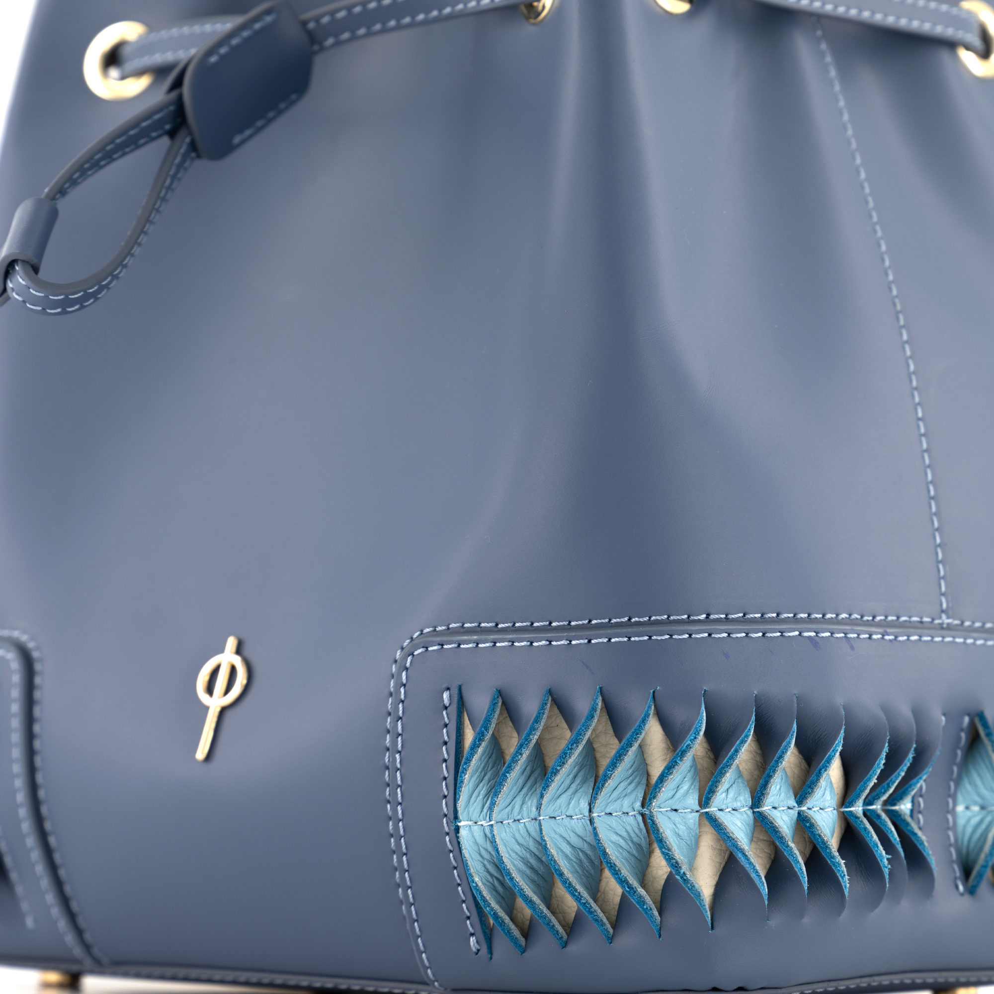 Otrera-Gula Bucket Blue-Omuz Çantası-5-Milagron.com