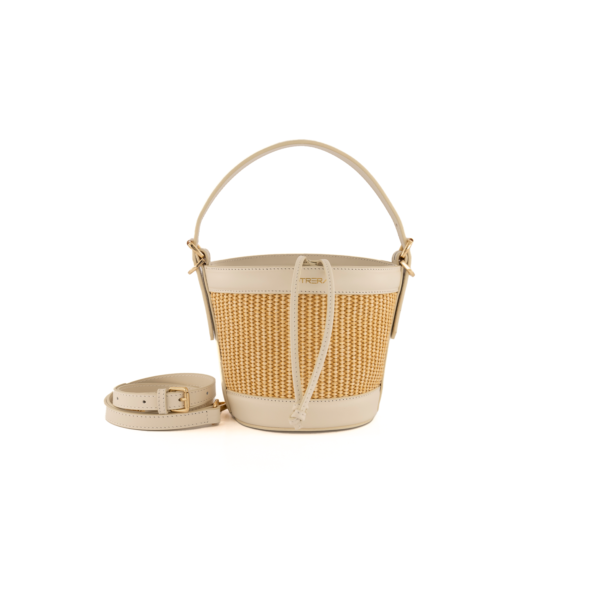 Otrera-Helios Bucket Bag White-Omuz Çantası-5-Milagron.com