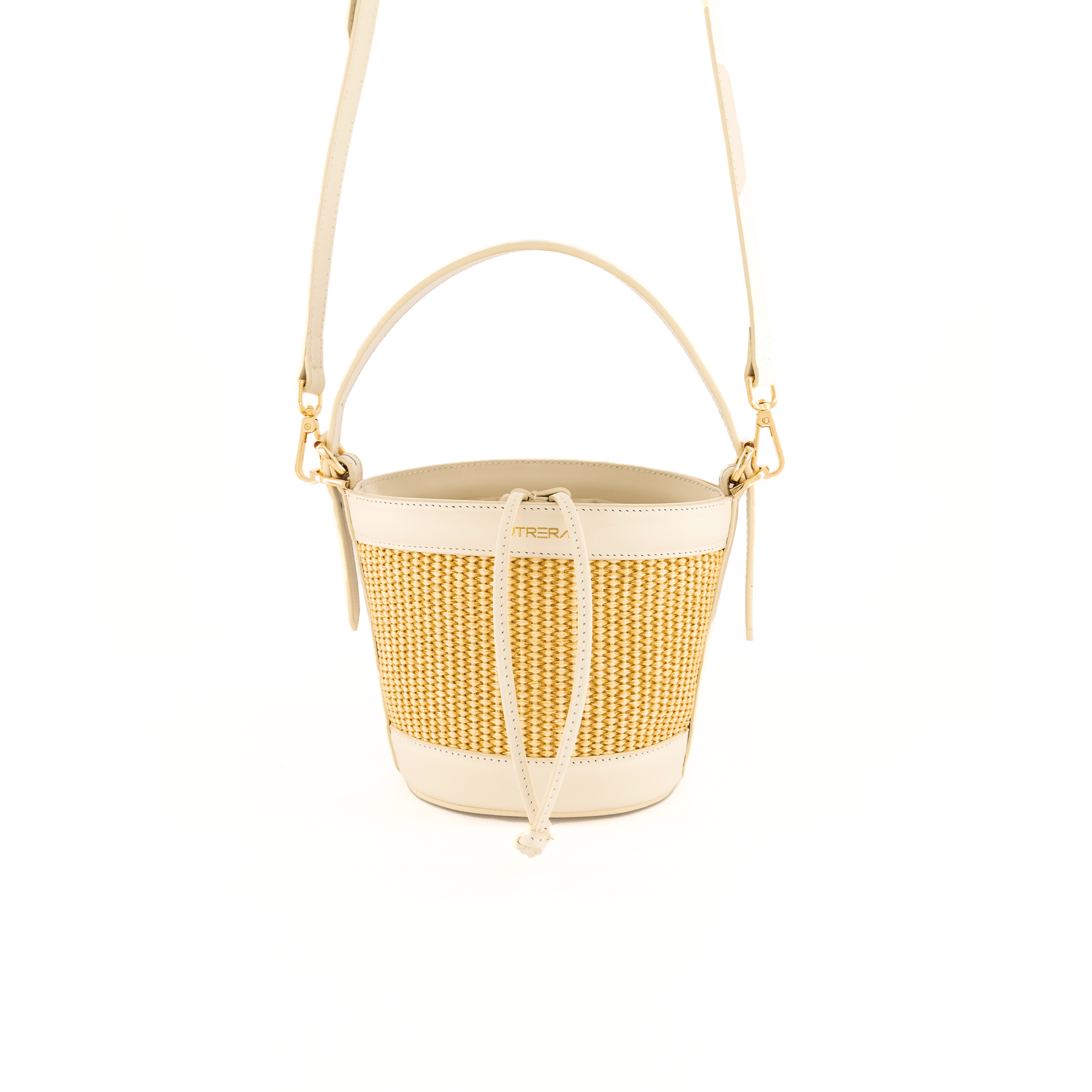 Otrera-Helios Bucket Bag White-Omuz Çantası-6-Milagron.com