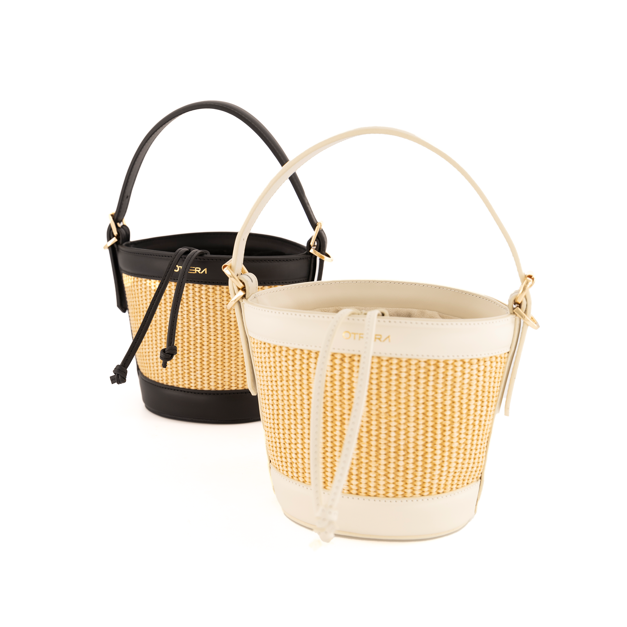 Otrera-Helios Bucket Bag White-Omuz Çantası-8-Milagron.com